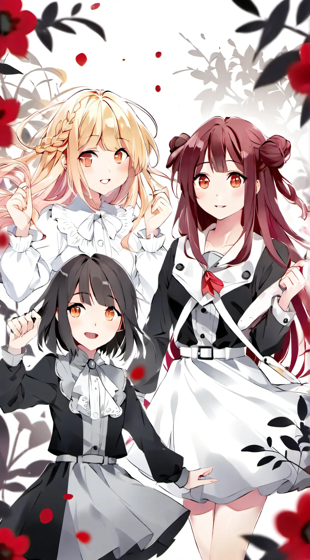 ai character: The triplets  background