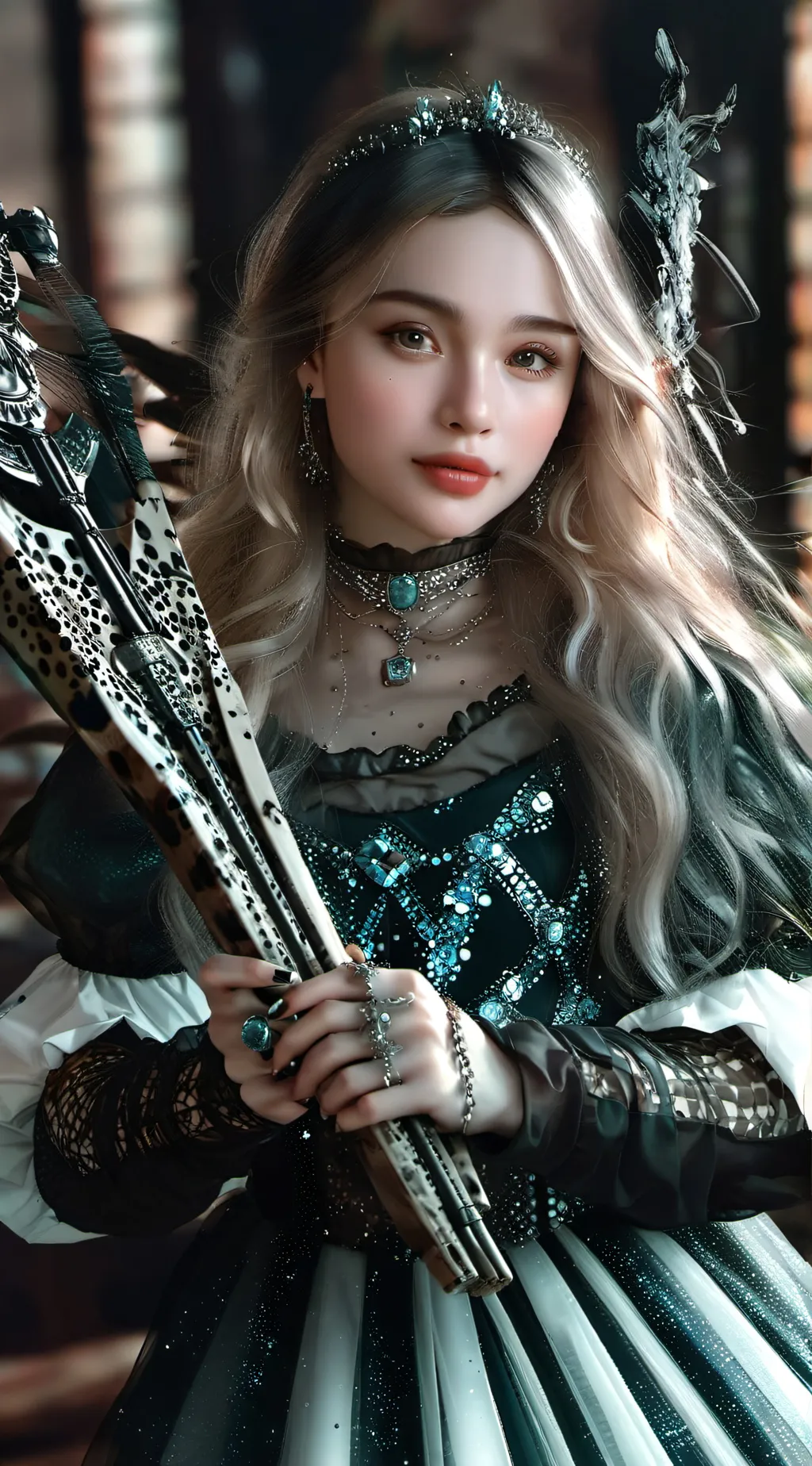 ai character: Sabrina Carpenter background