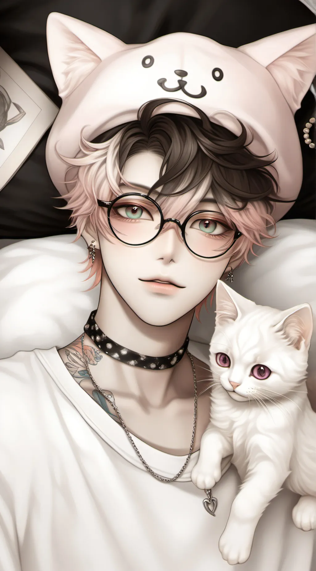 ai character: ★𝓣𝓻𝓪𝓿𝓲𝓼★ background