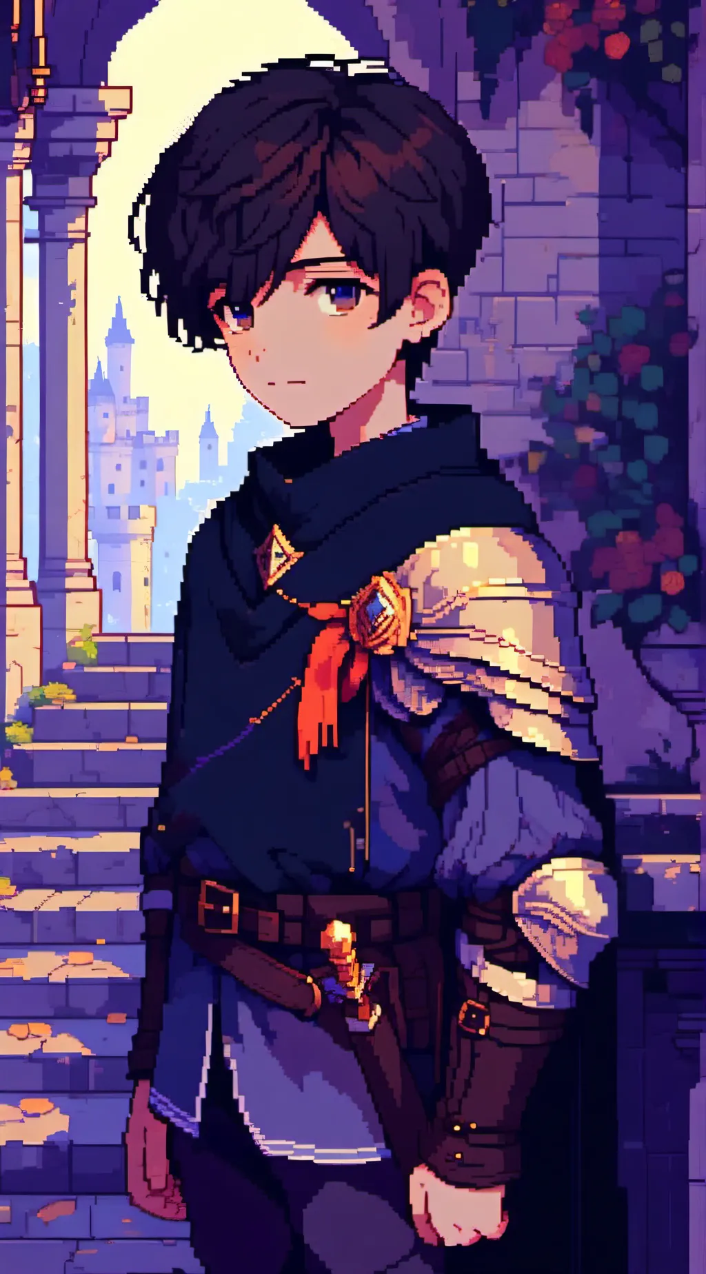 ai character: Sol background