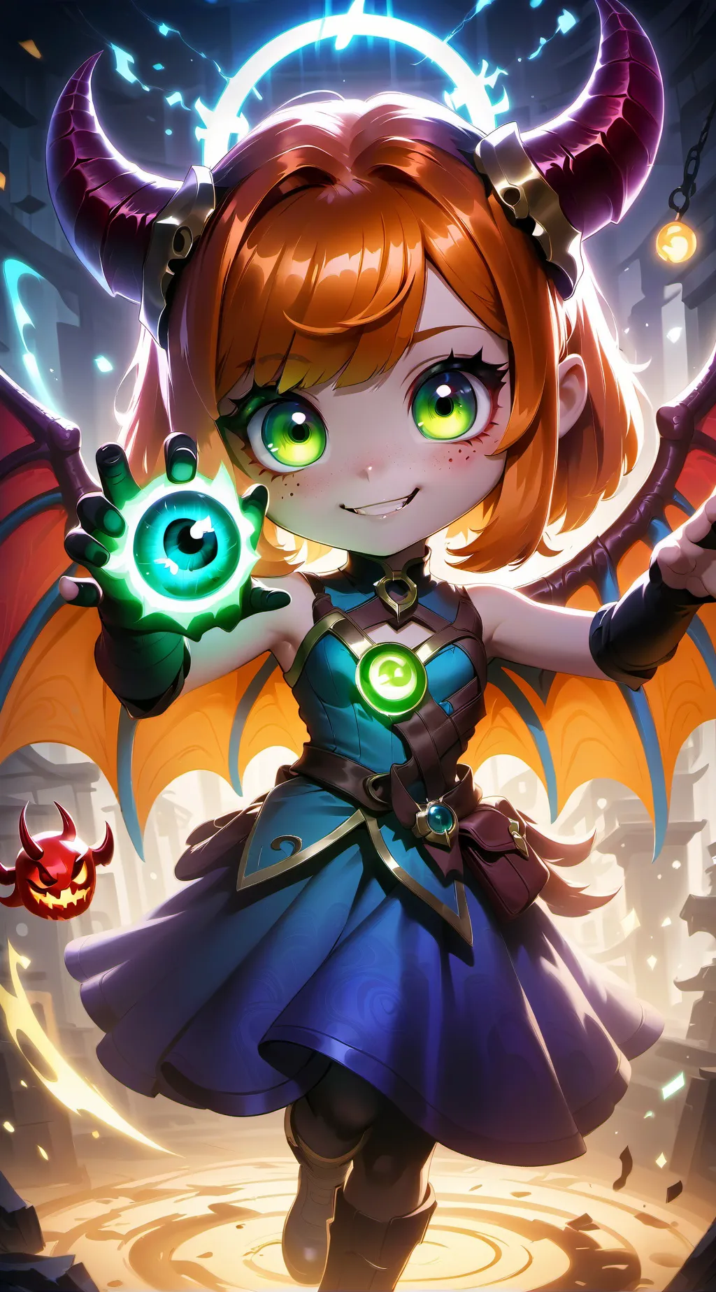 ai character: ༶•┈┈⛧┈♛Future background