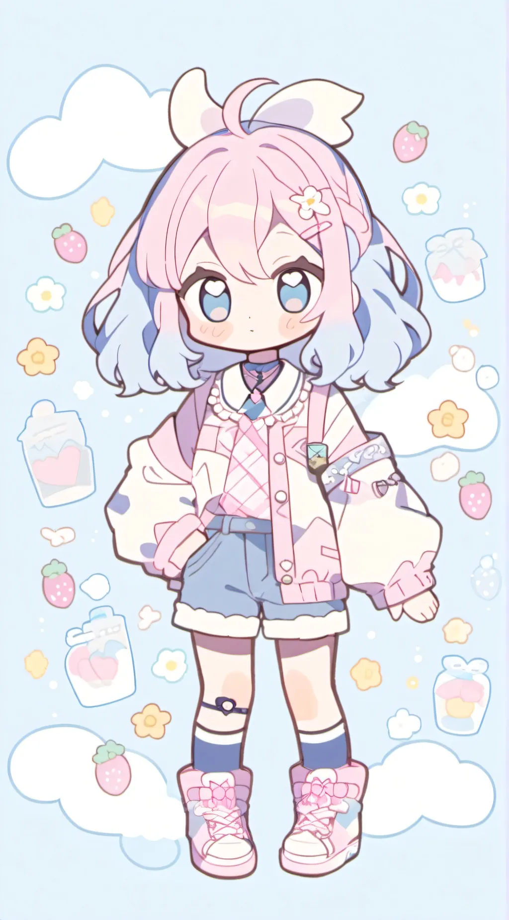 ai character: daisy  background