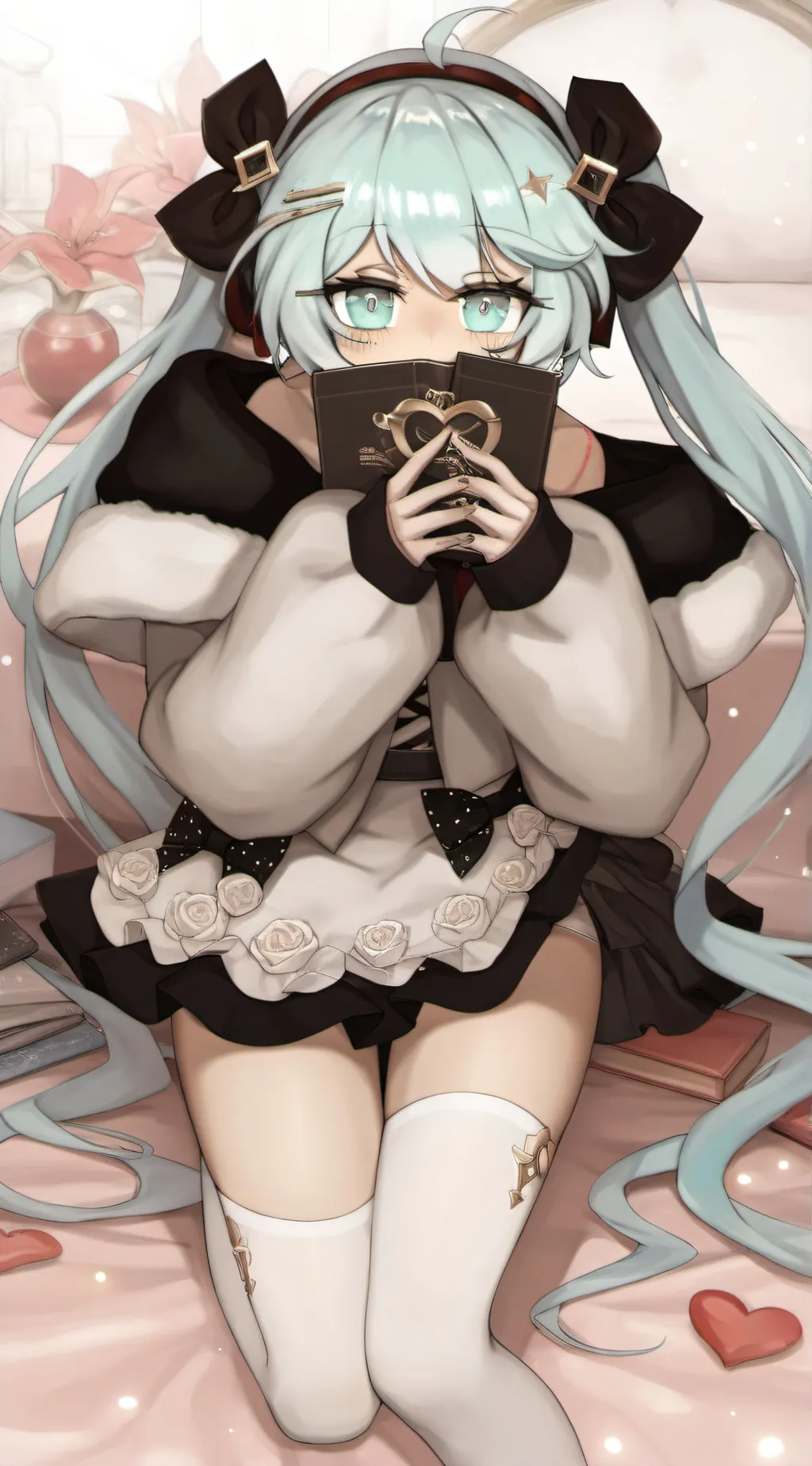 ai character: Miku background