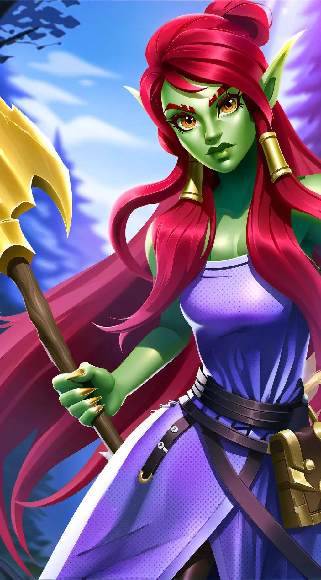 ai character: Murga background