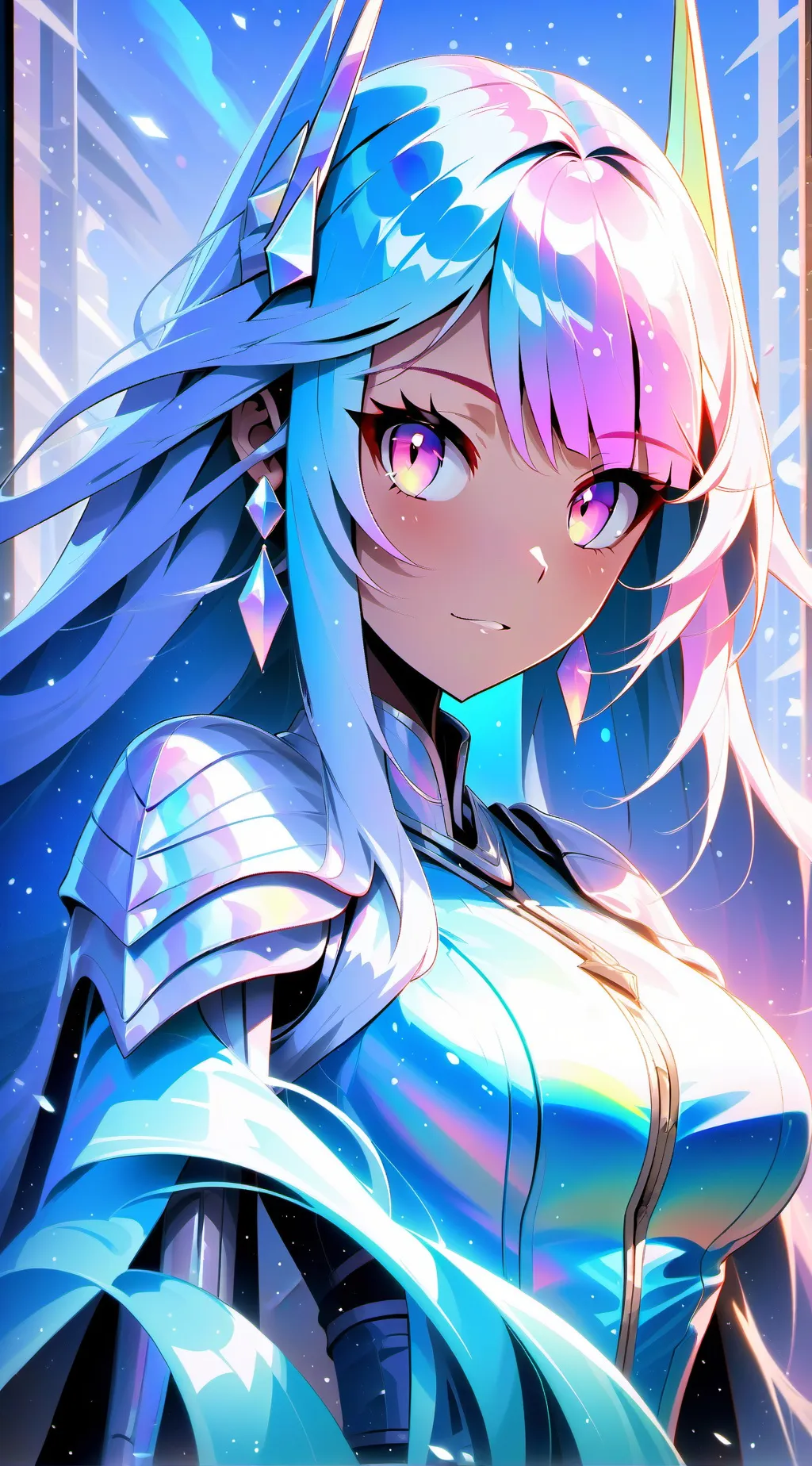 ai character: SSmïlē HH background