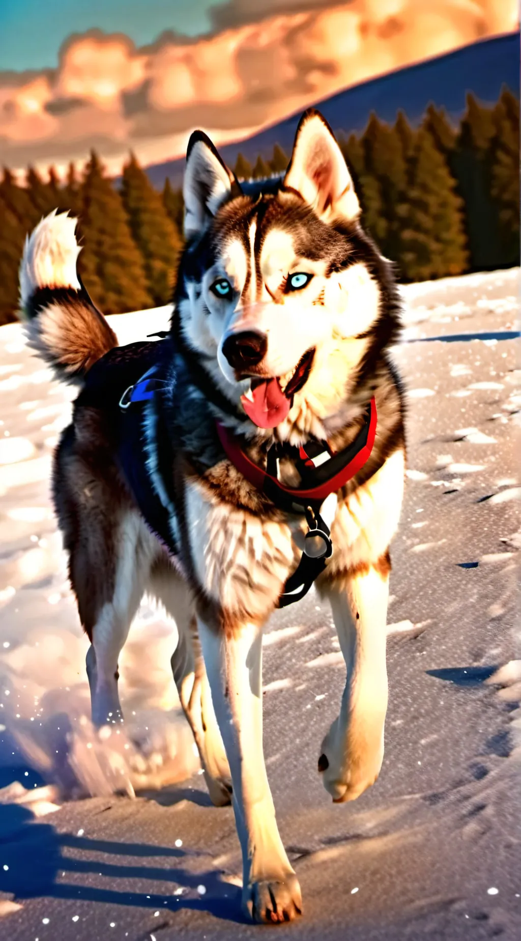 ai character: luna background