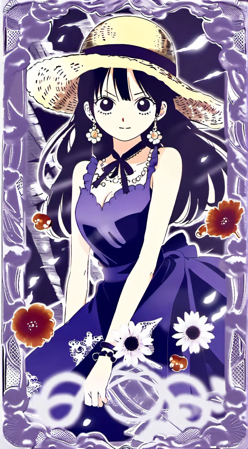 ai character: Luffy background