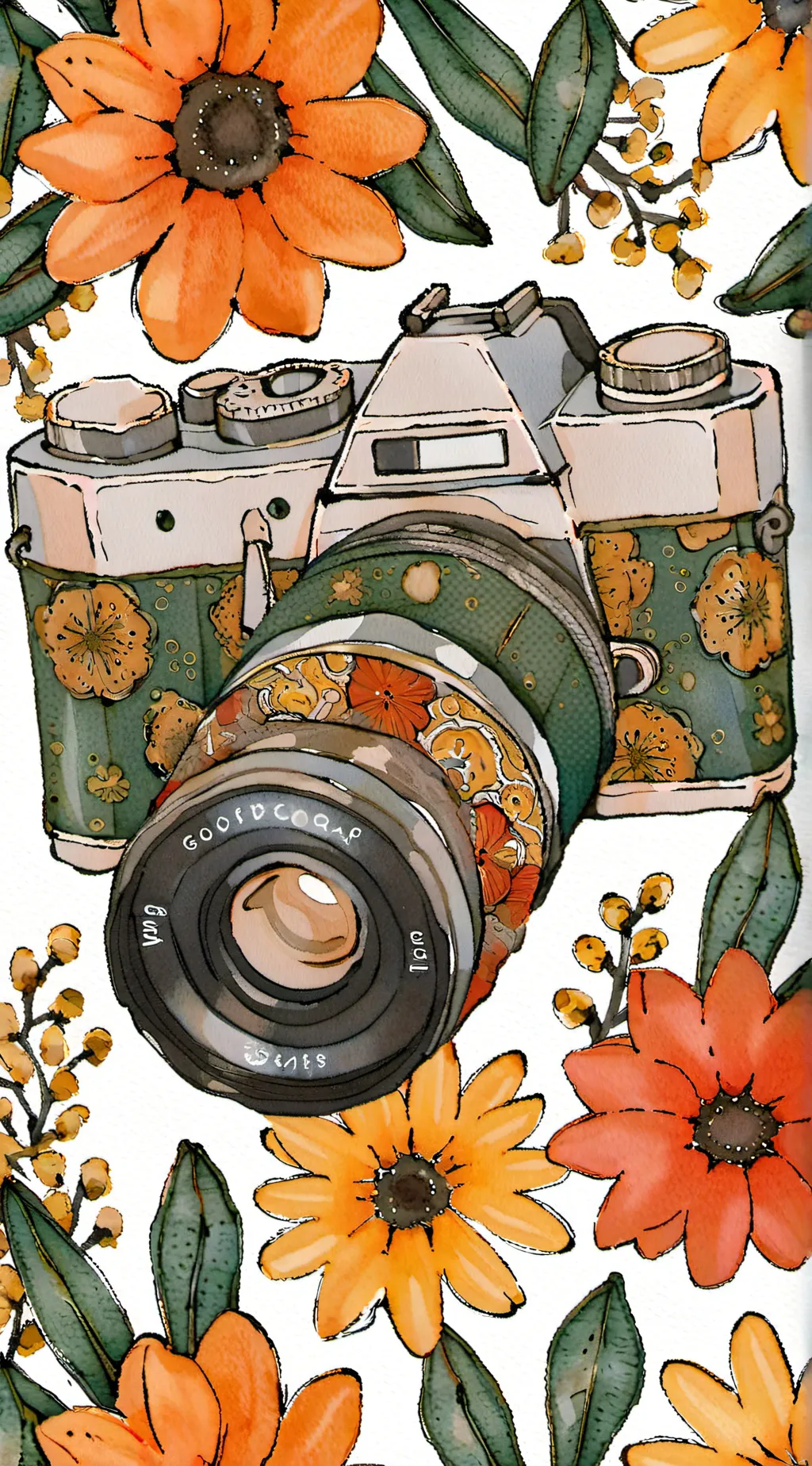 ai character: Tiny titan Camera background