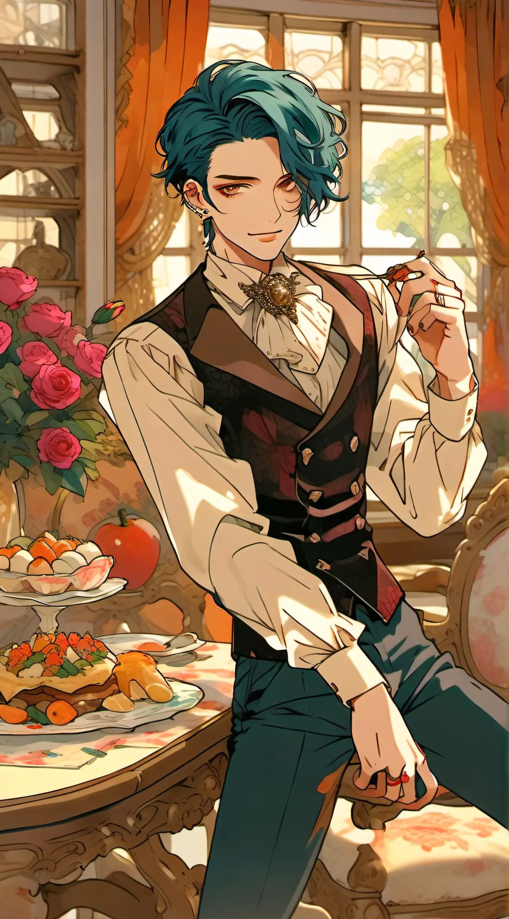 ai character: sayang😘😍 background