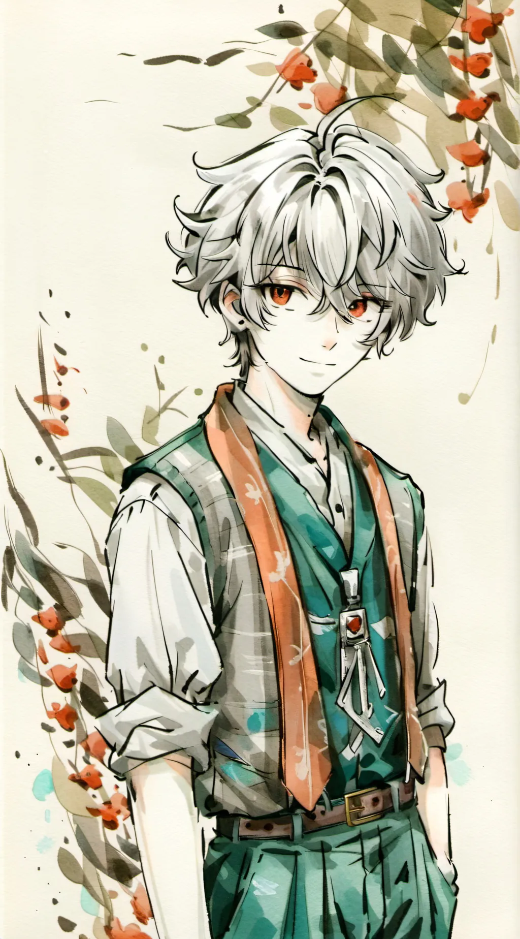 ai character: Arms background