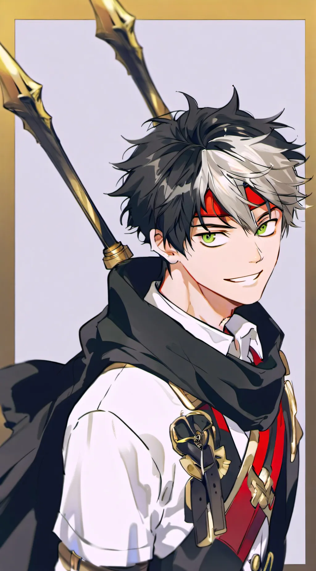 ai character: Asta× background