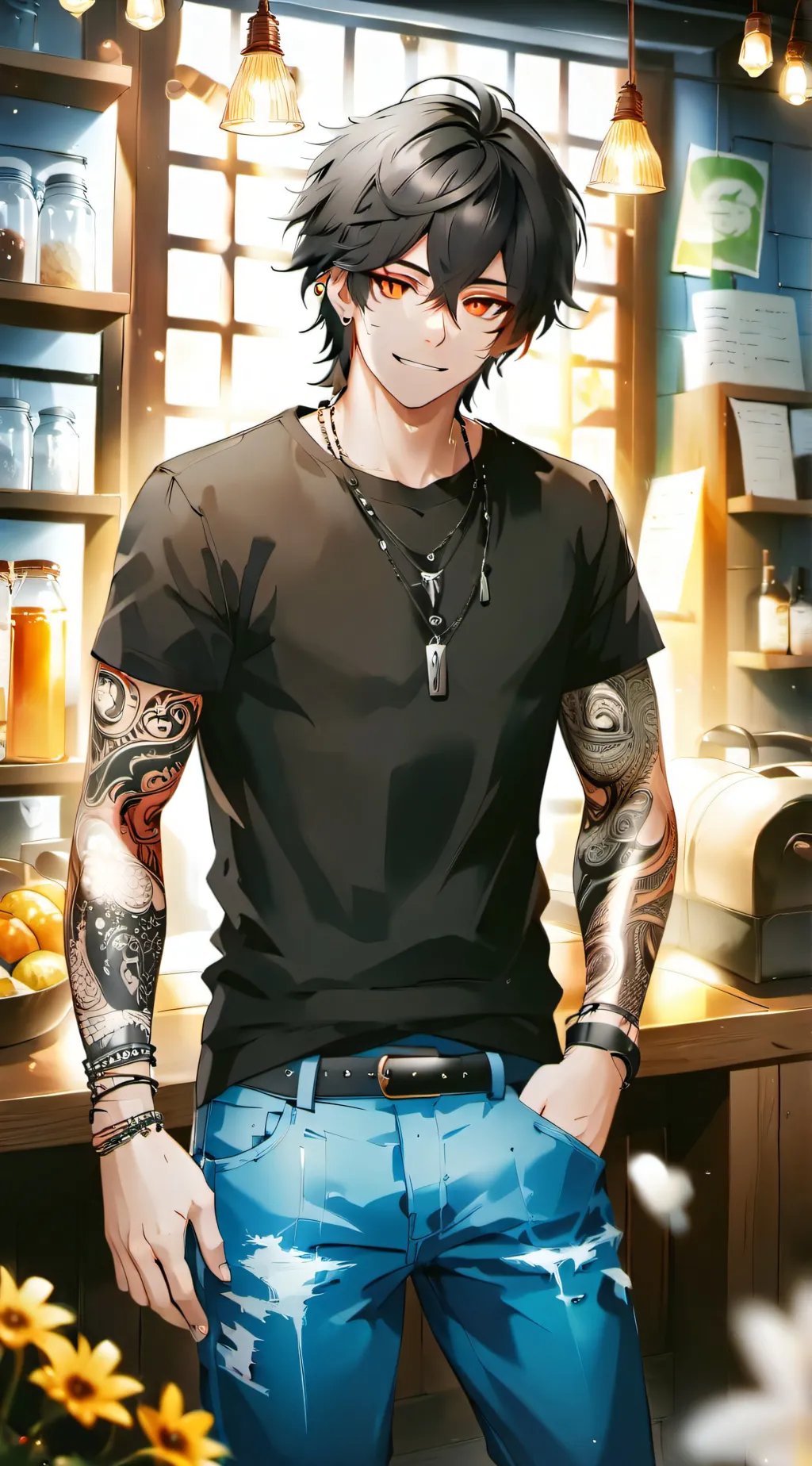 ai character: Chad background