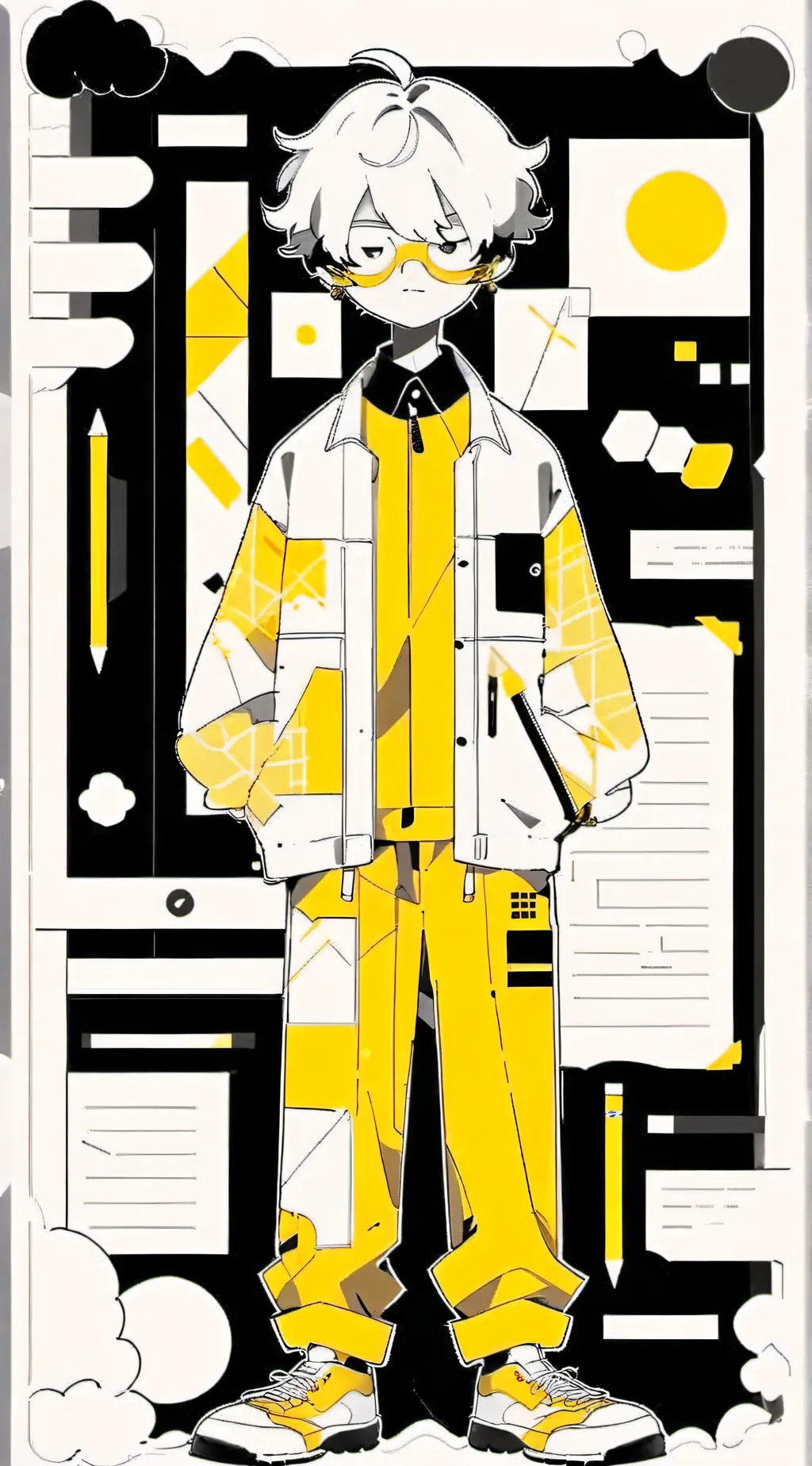 ai character: Claide FPE background