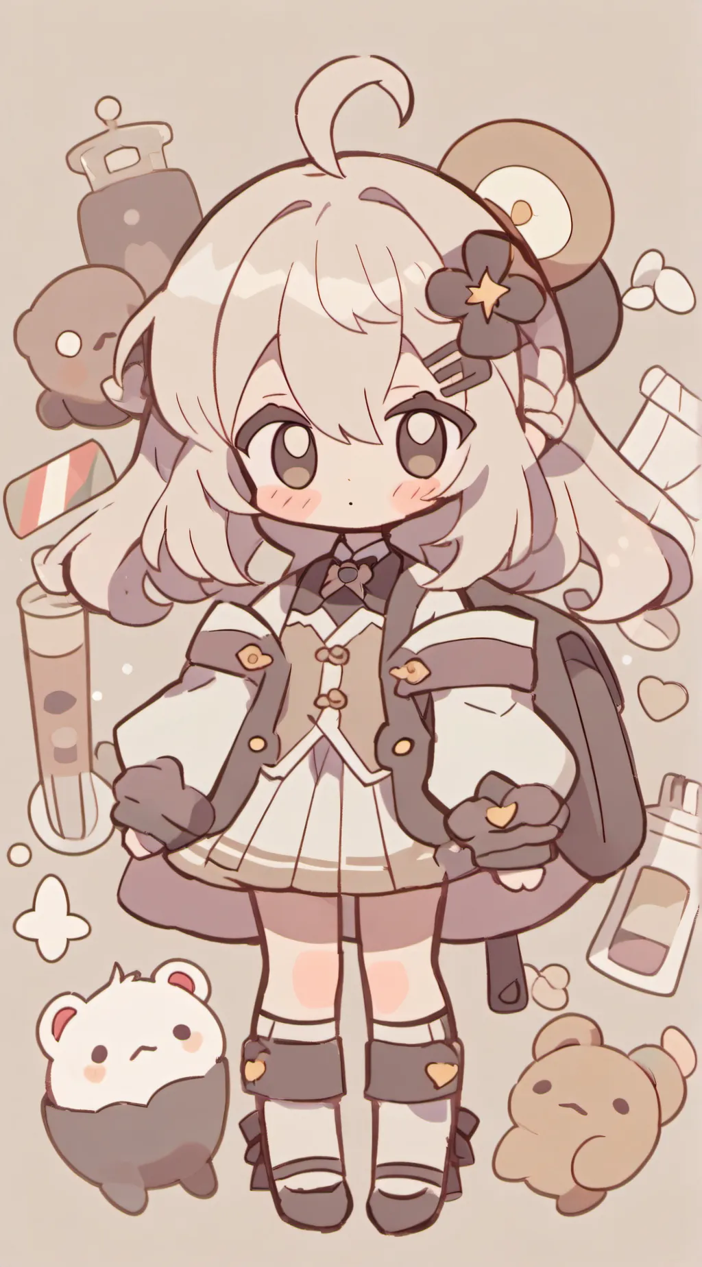 ai character: Your body background