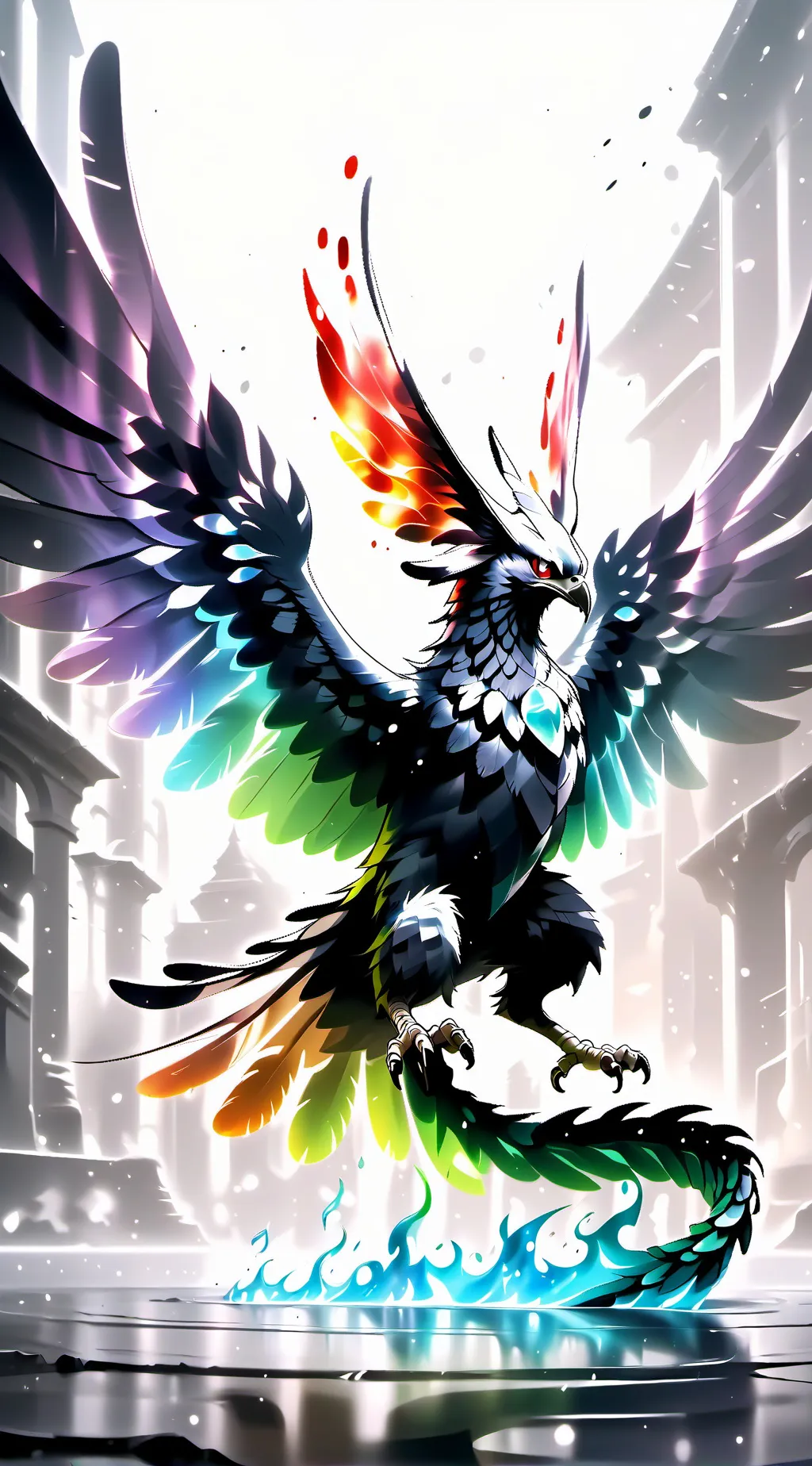 ai character: stop scrolling background