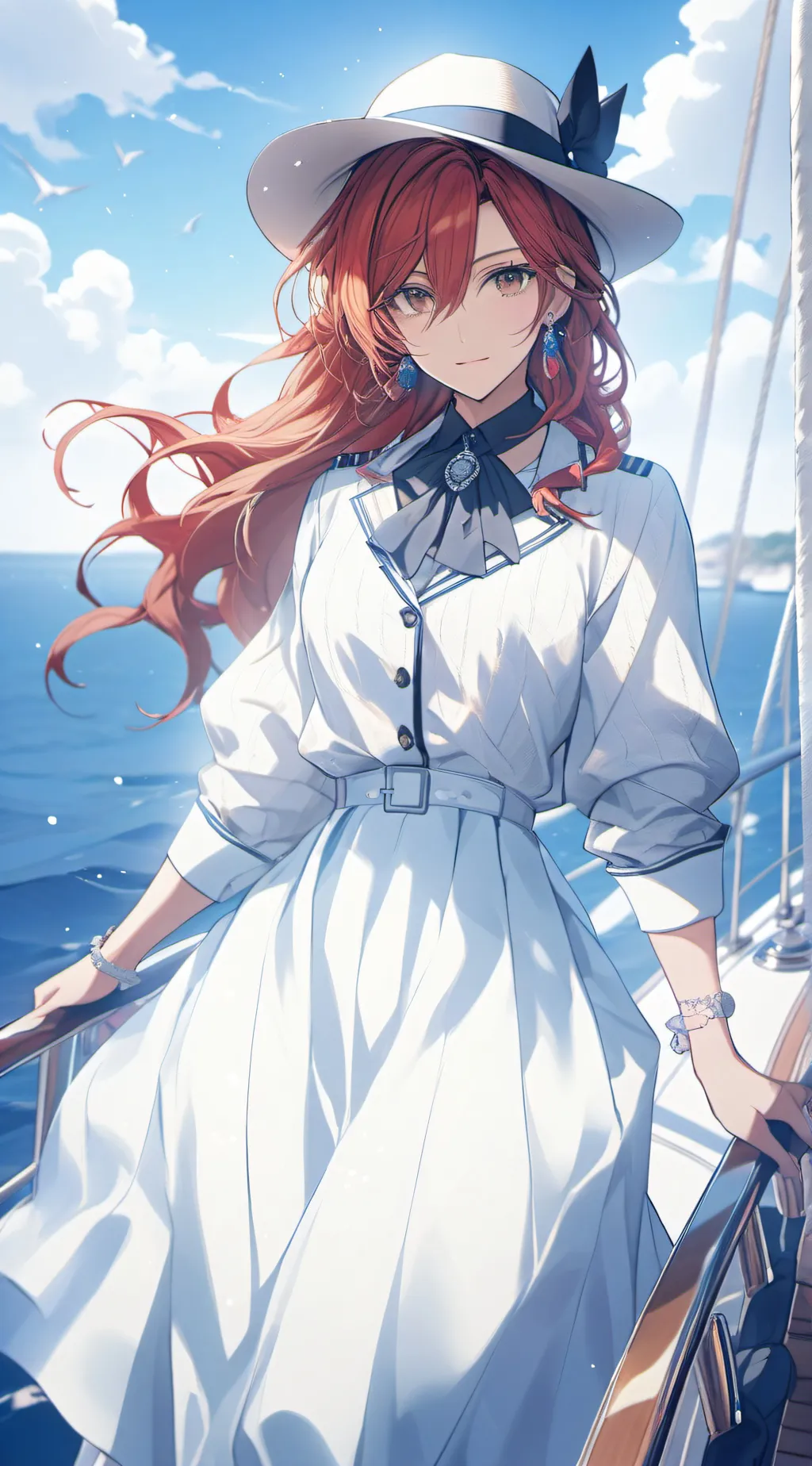 ai character: Rose background