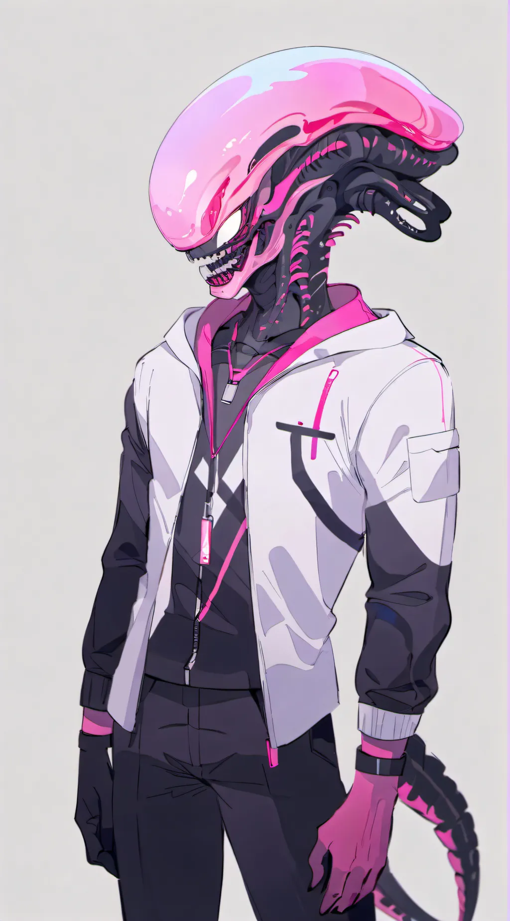 ai character: aliens vs predator background