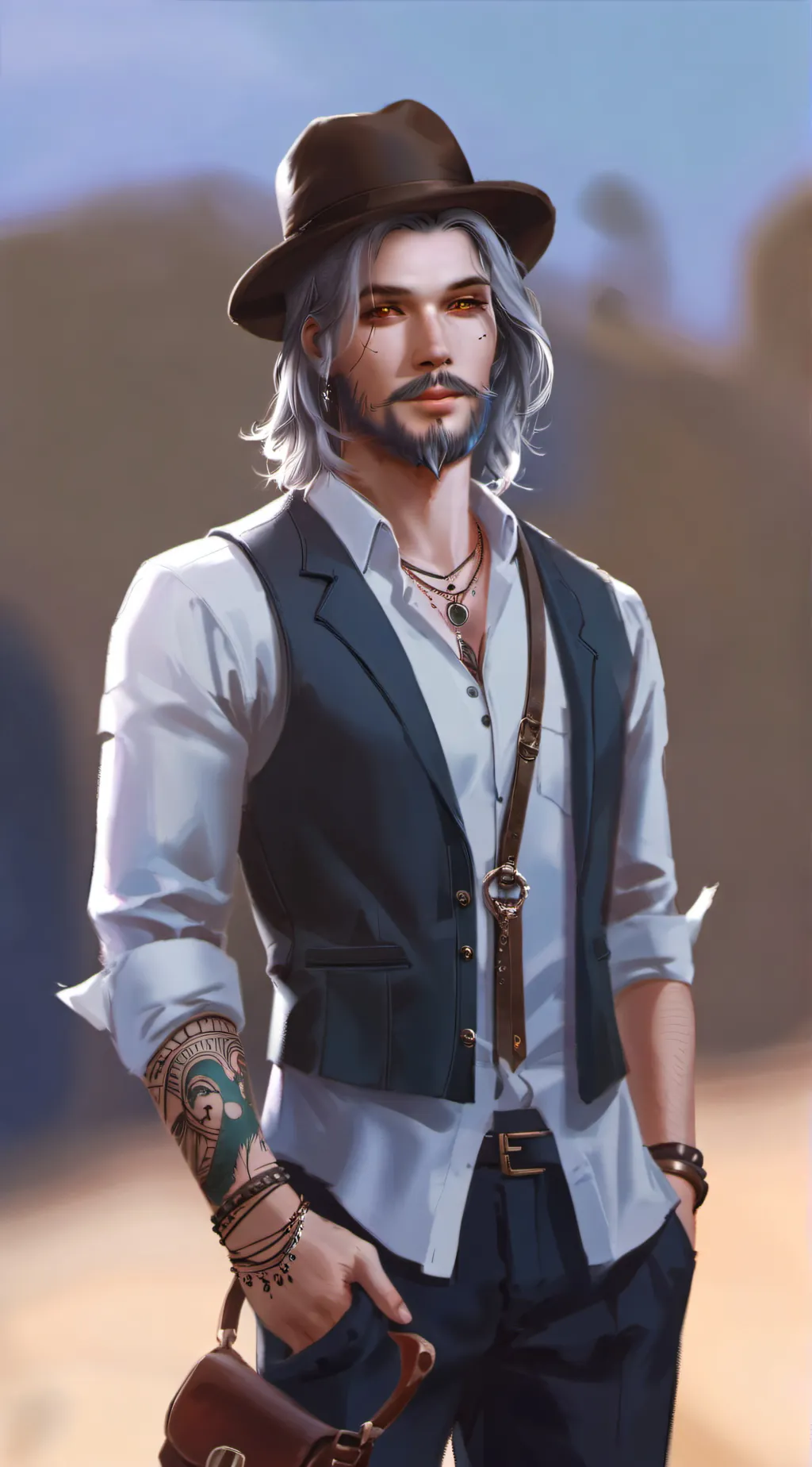 ai character: rico background