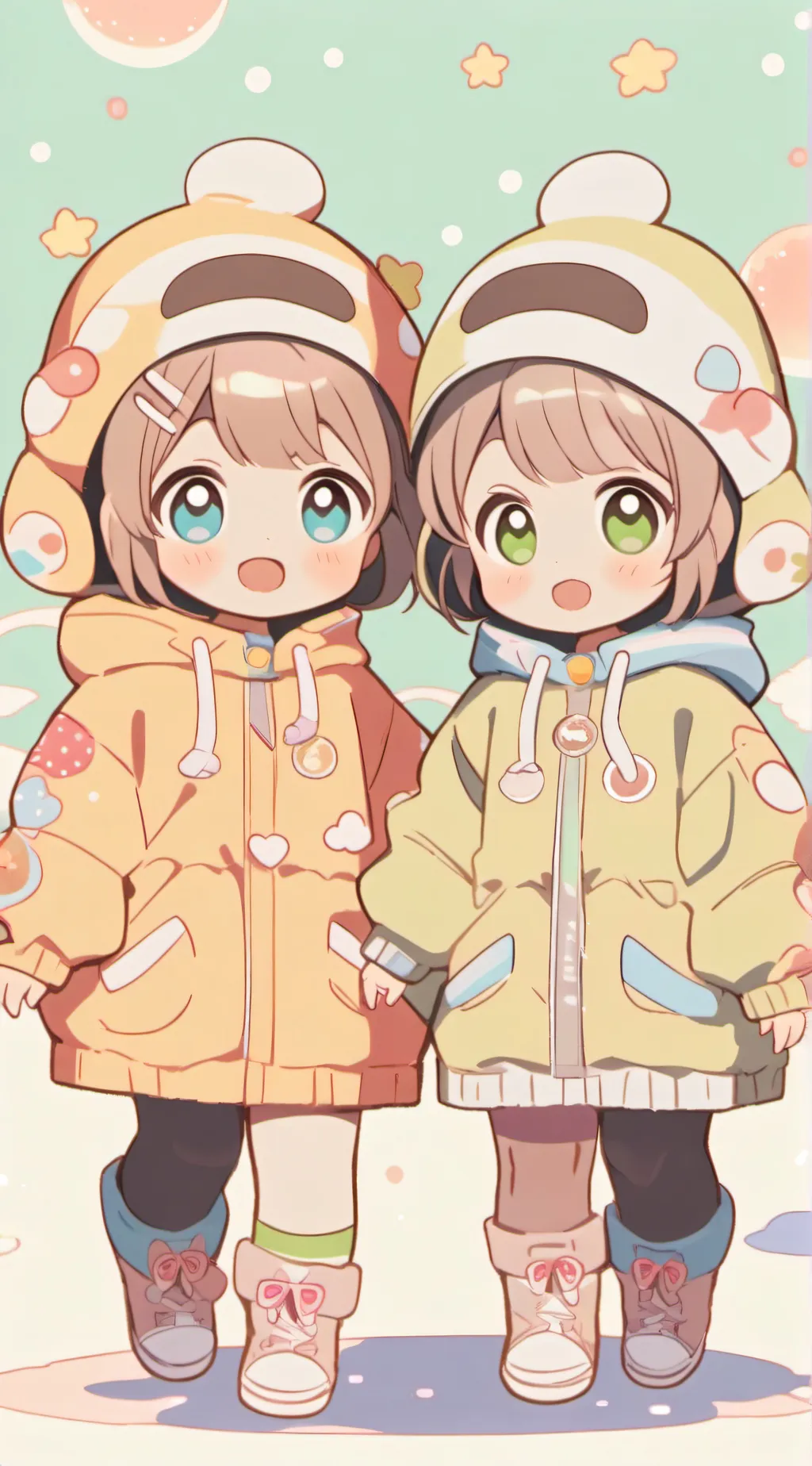 ai character: Lucy and Lacy background