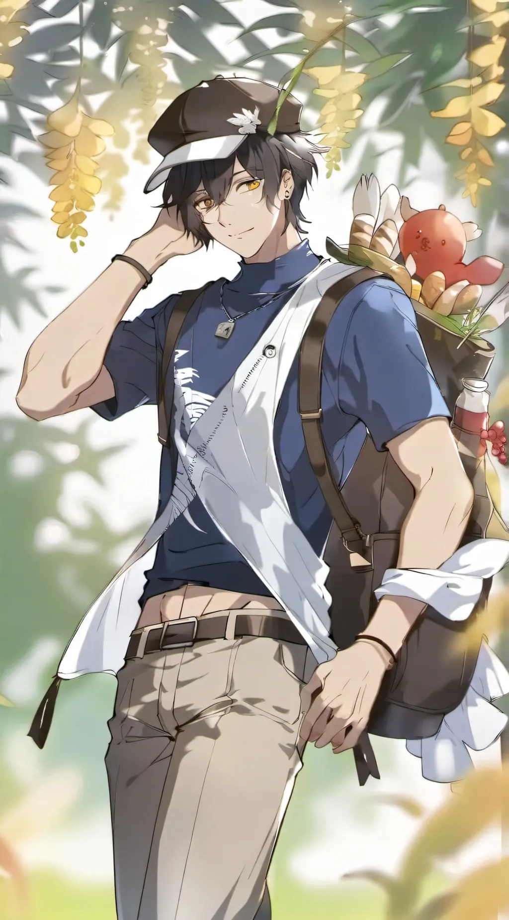 ai character: asher background