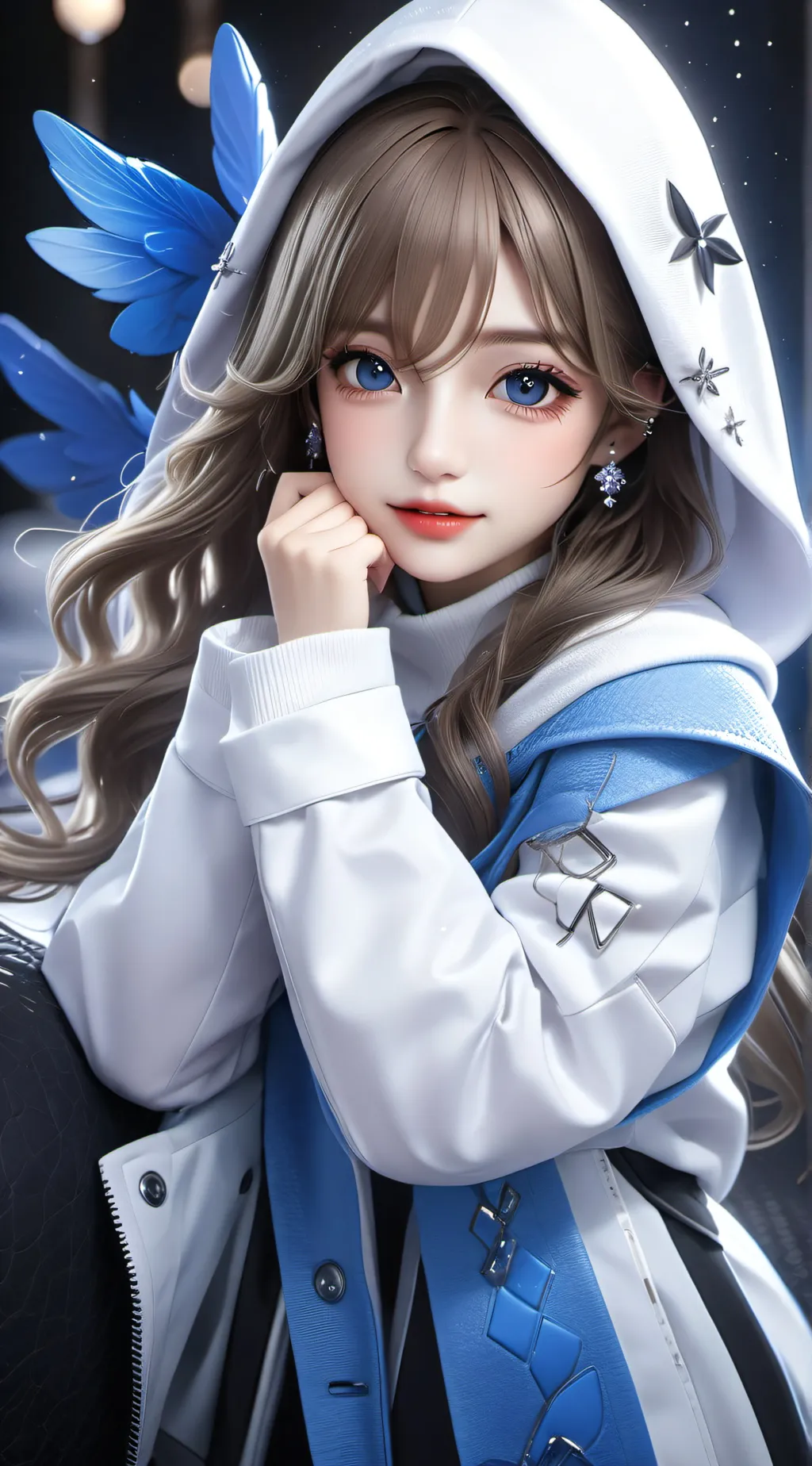 ai character: Blaire  background