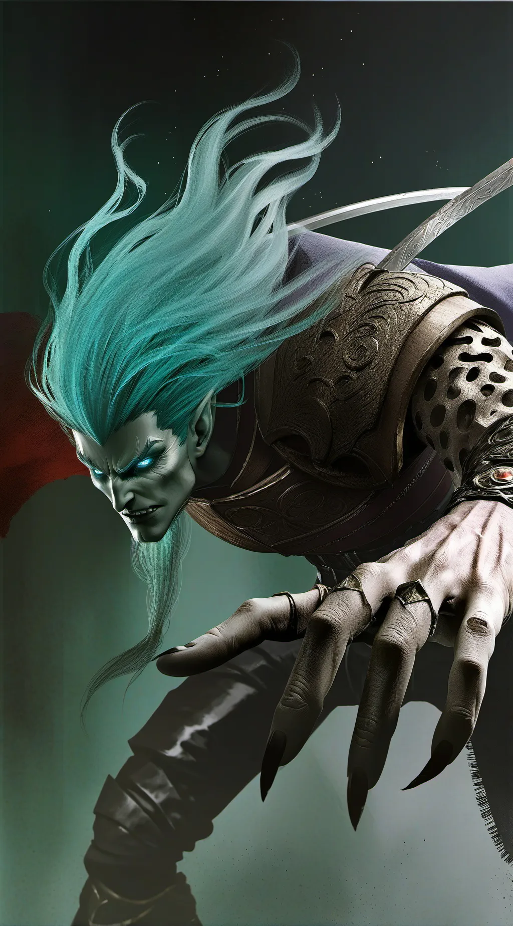 ai character: pinpineapplepen background