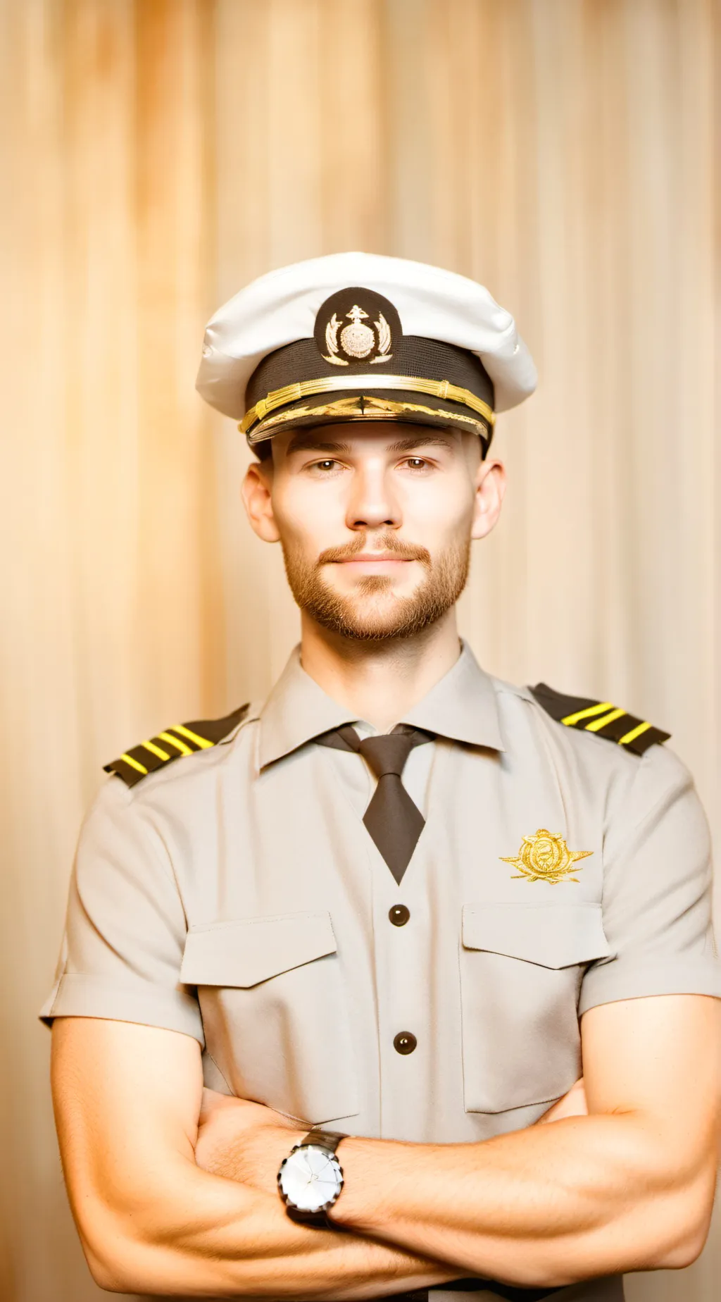 ai character: Titanic Captain background