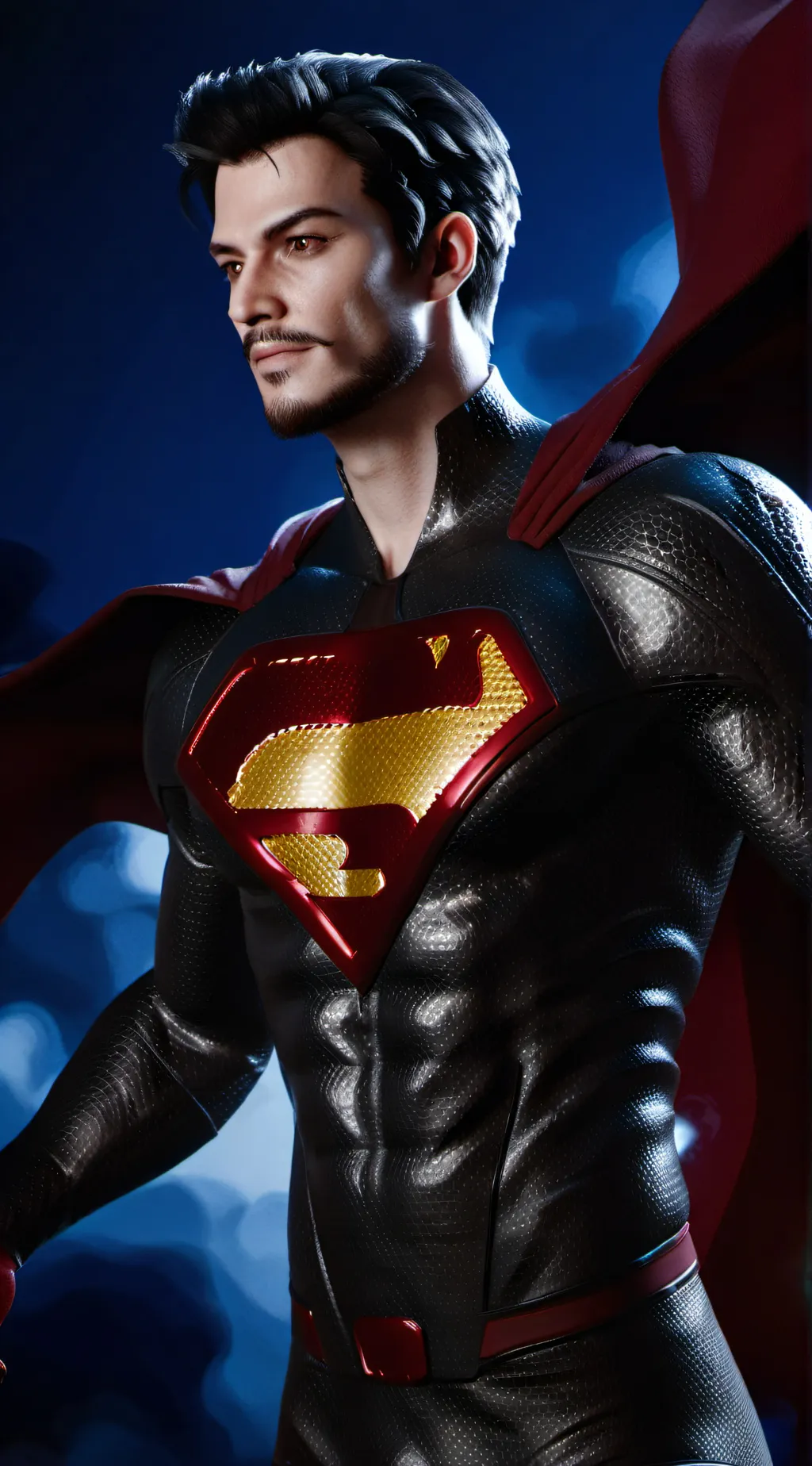 ai character: Hero bf background