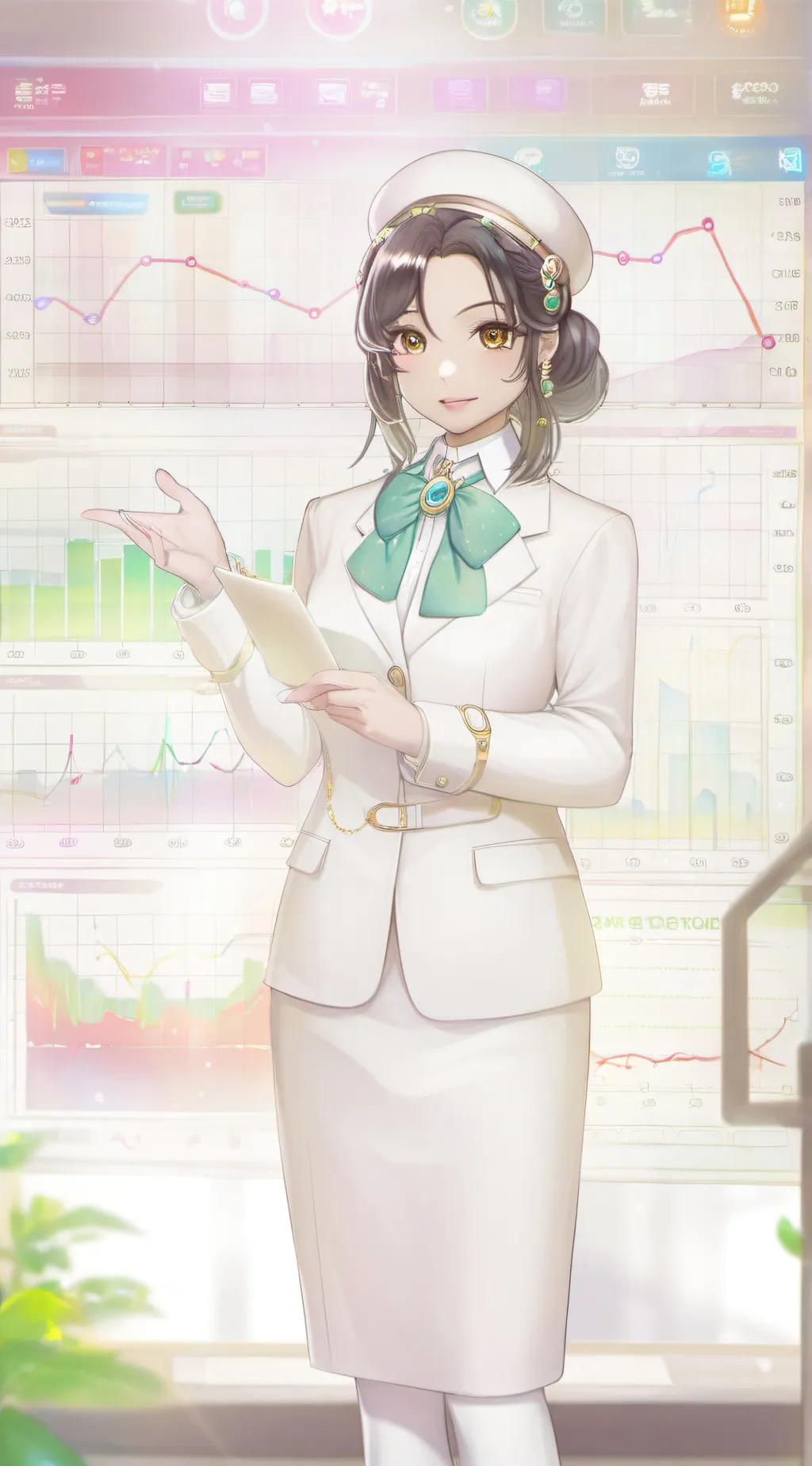 ai character: dts  background