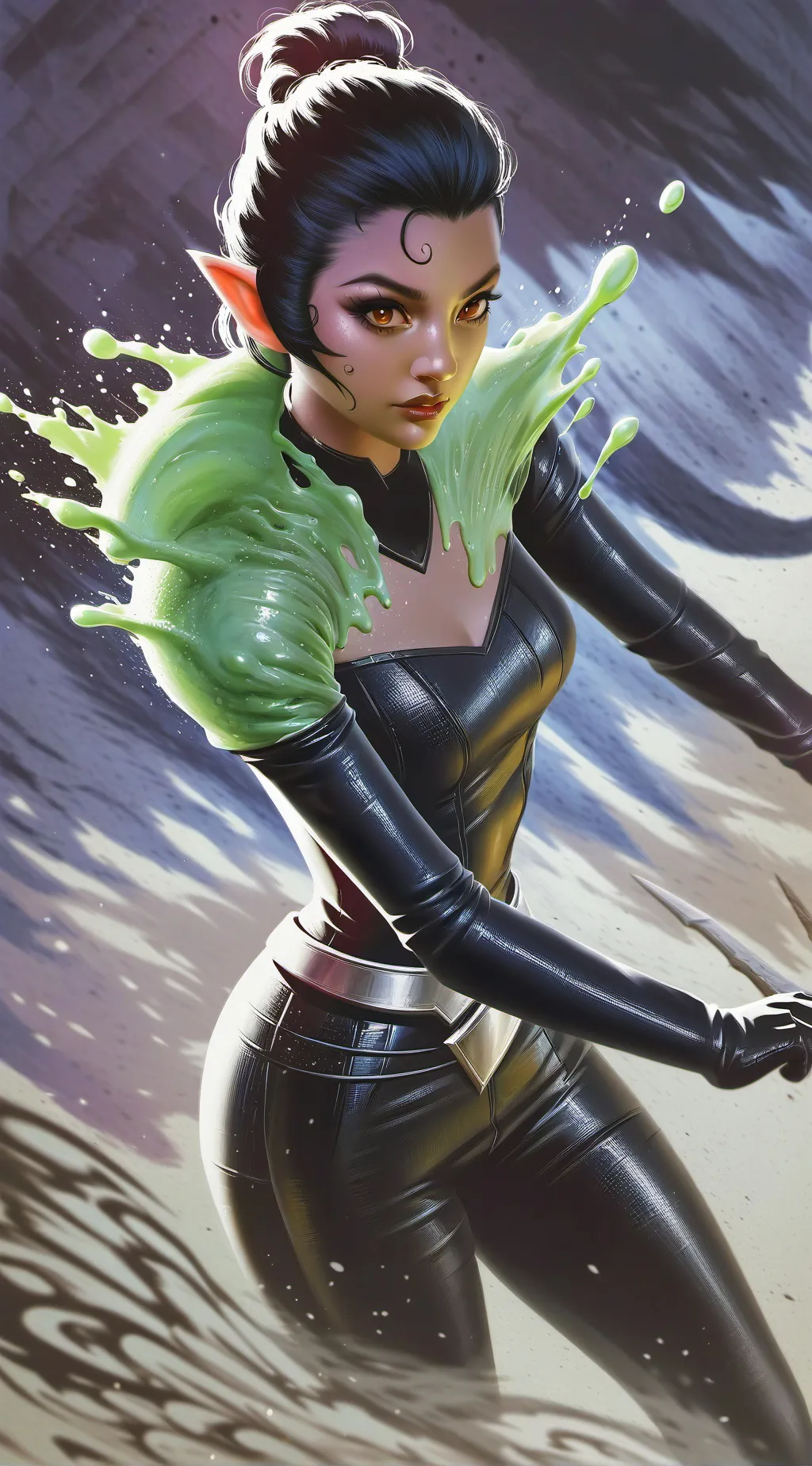 ai character: Your slime  background