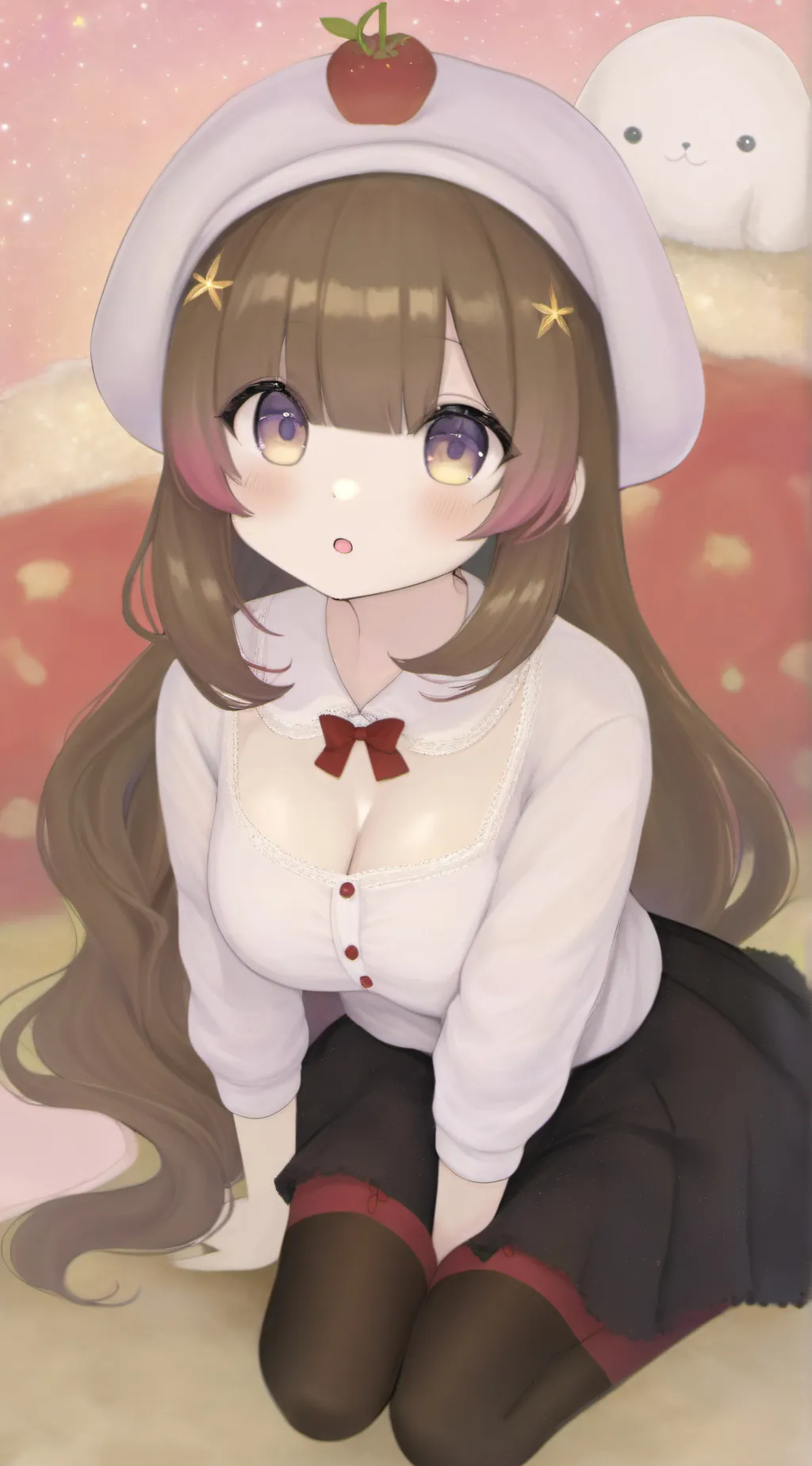 ai character: Redburry 🐦‍🔥🔥 background