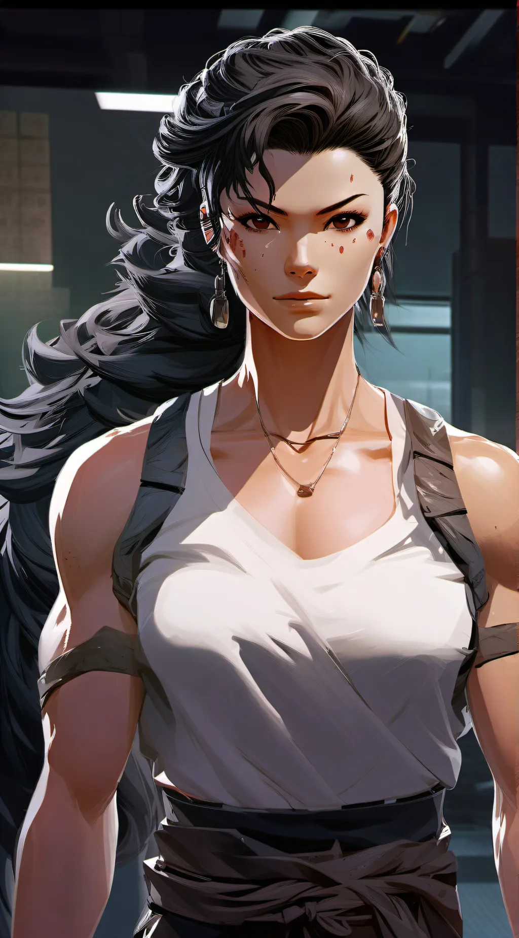 ai character: MamaBaki background