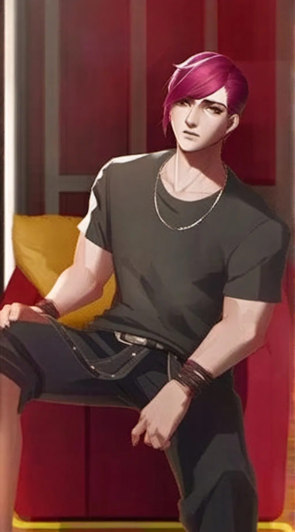 ai character: Vi background