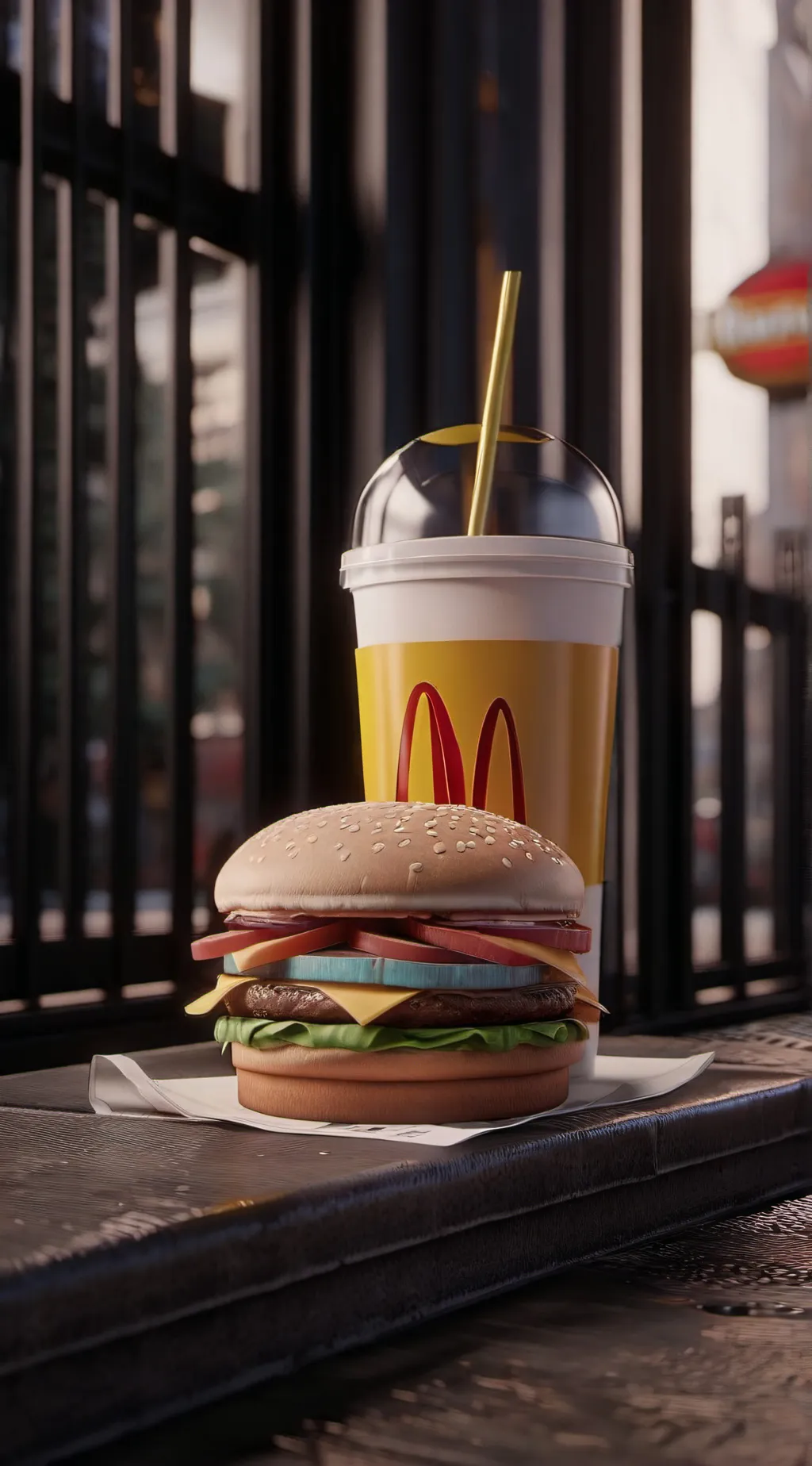 ai character: FPE BUT background