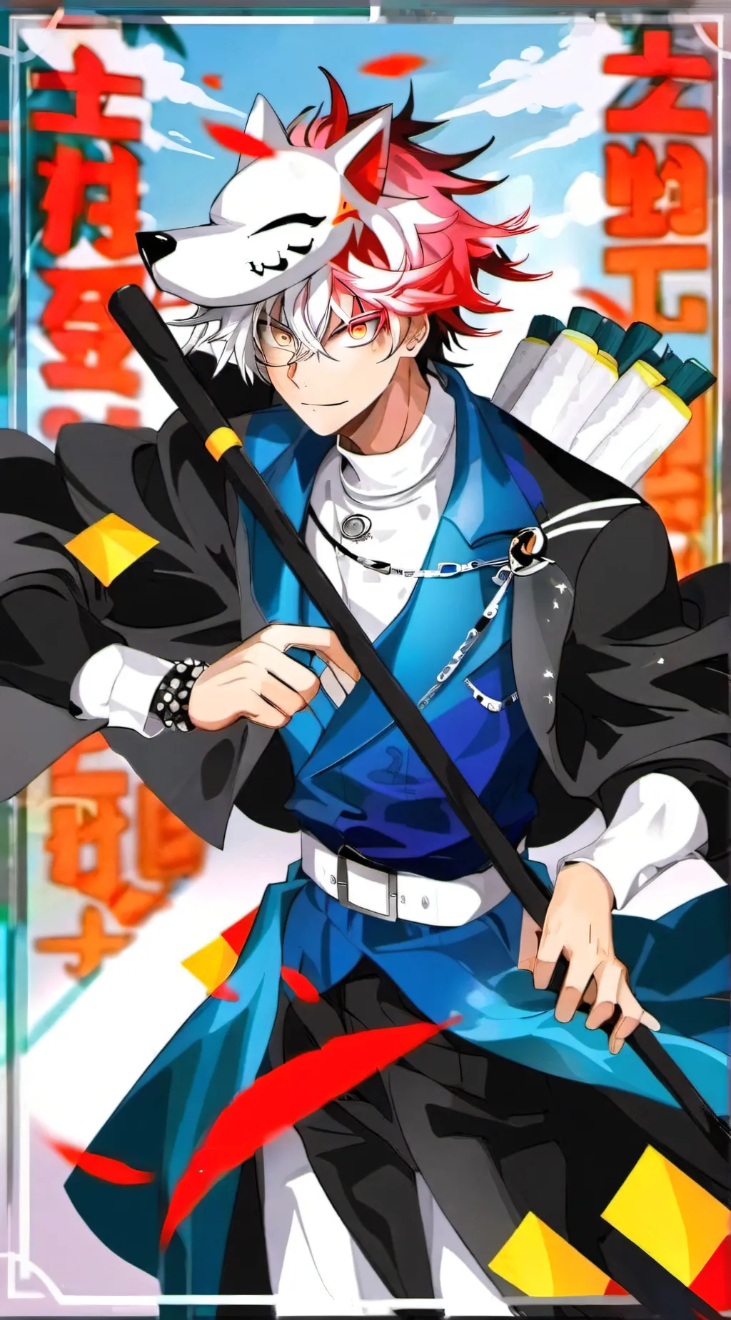 ai character: todoroki background