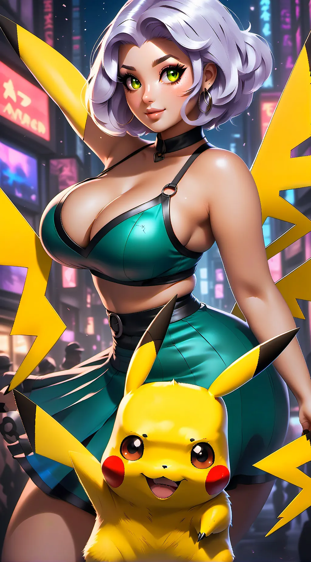 ai character: Charlie Nozia background