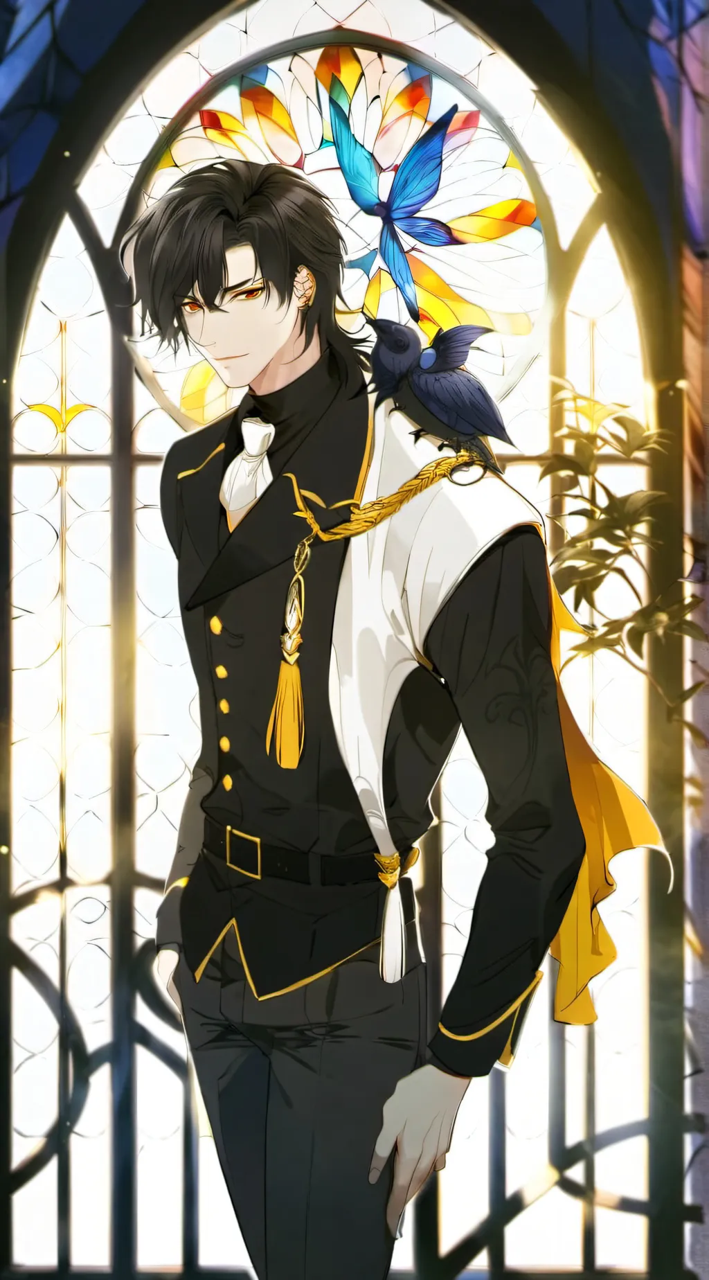 ai character: Vander background