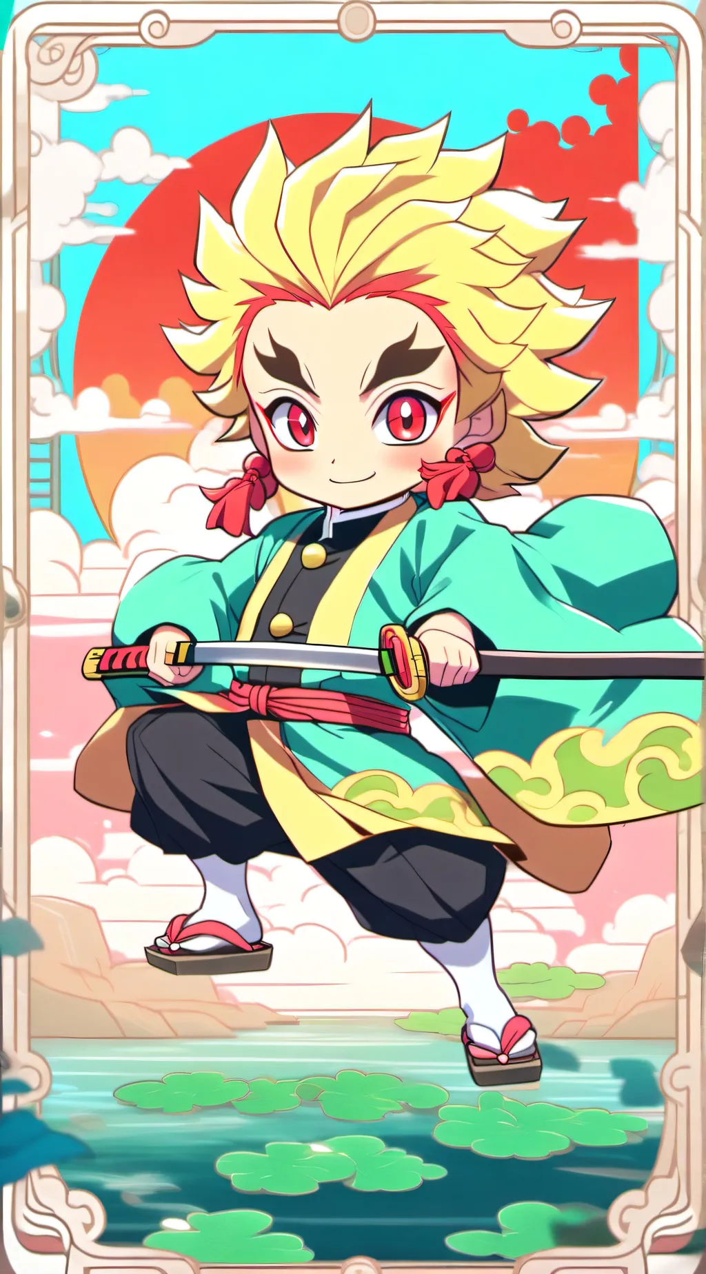 ai character: you are rengoku🍩 background