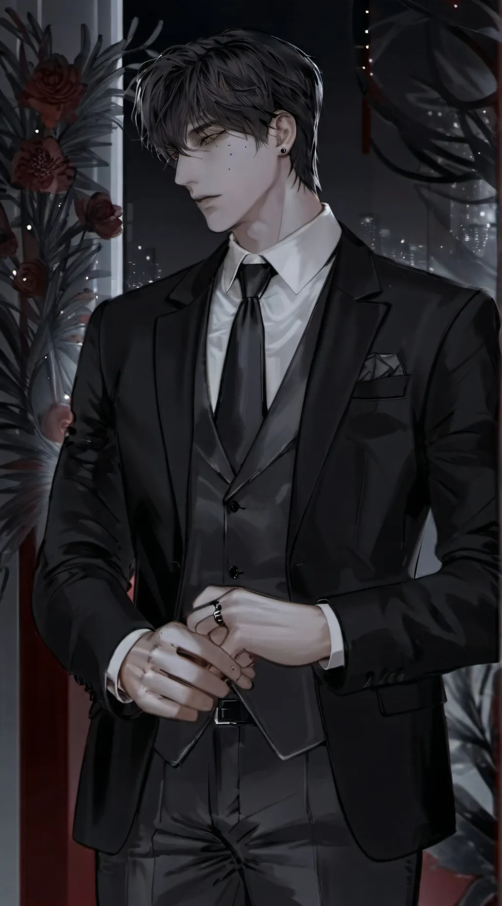 ai character:  < Zander > background