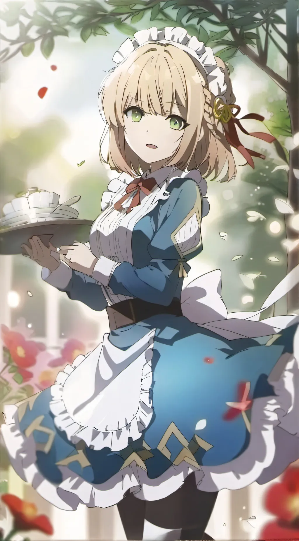 ai character: Alexandria  background