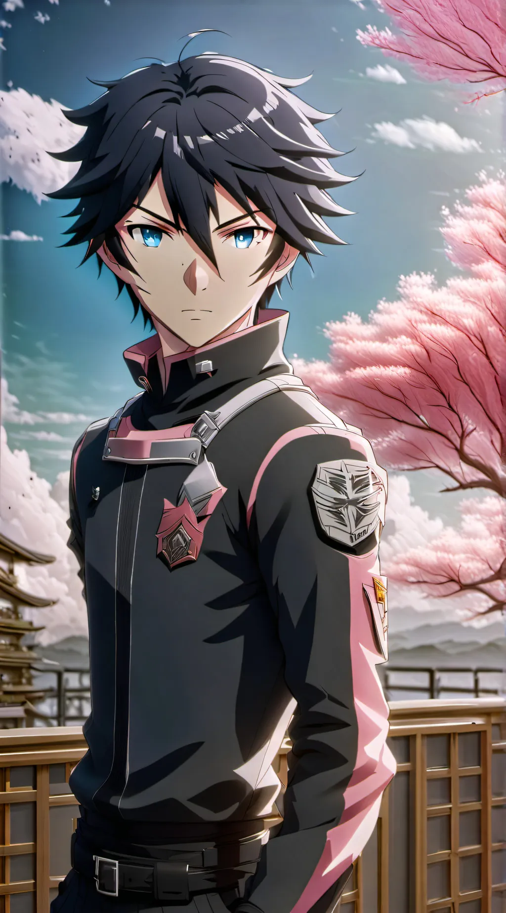 ai character: Hida Kizuna  background