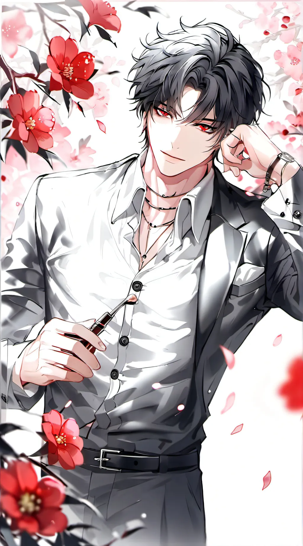 ai character: ★†~•|Isaac|•~†★ background