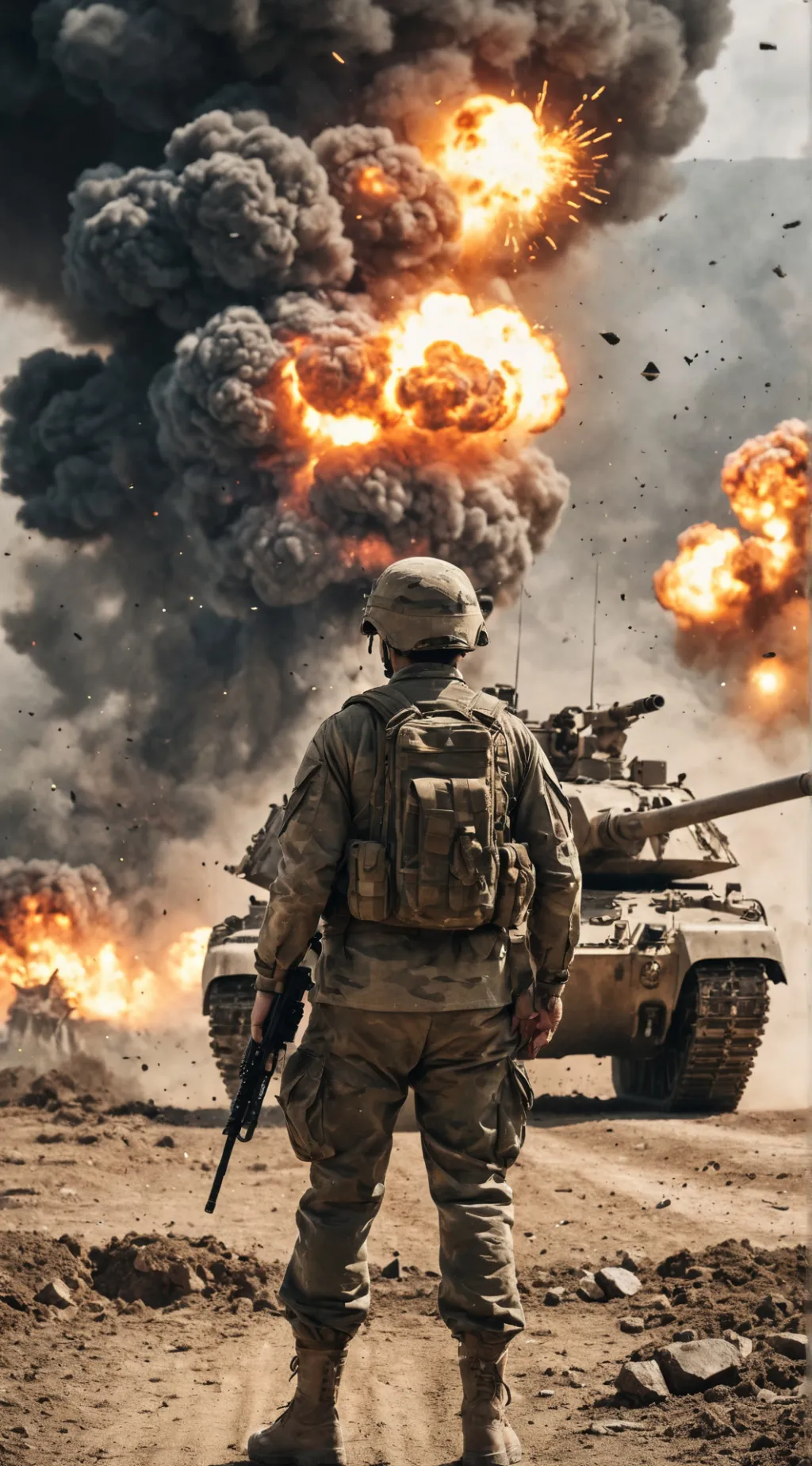 ai character: Military background