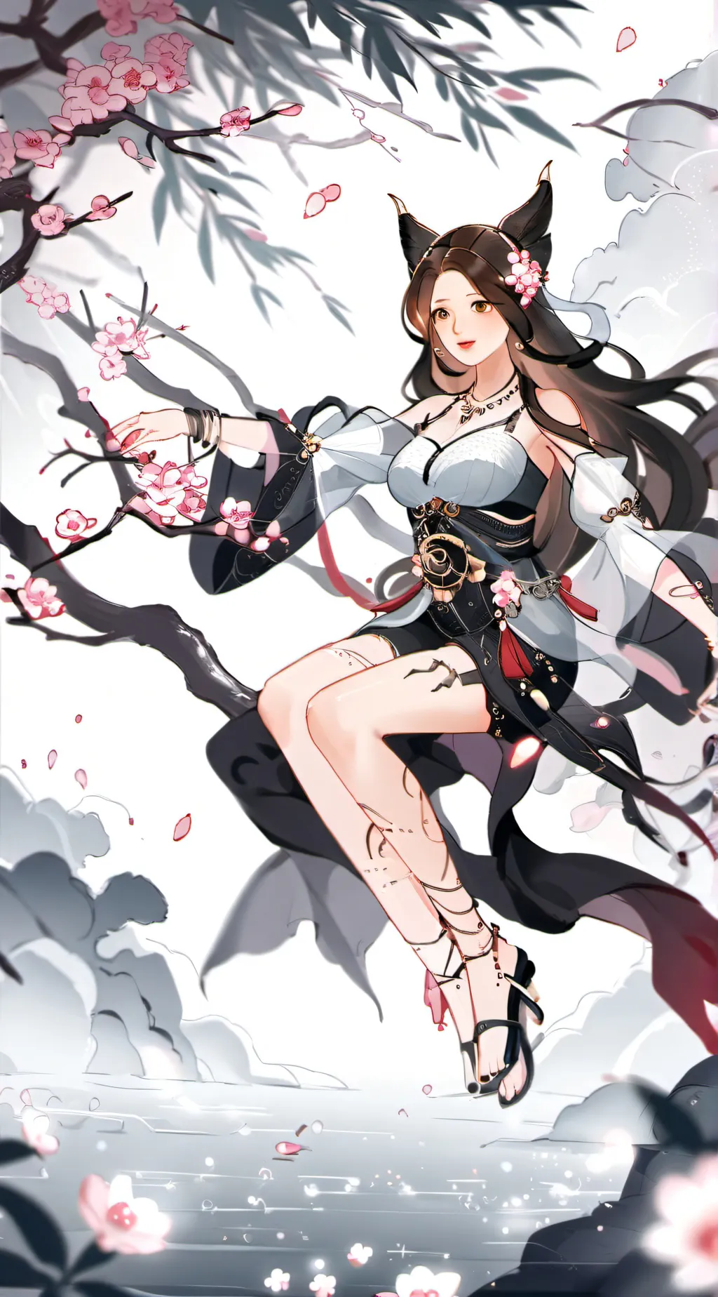 ai character: angel school background