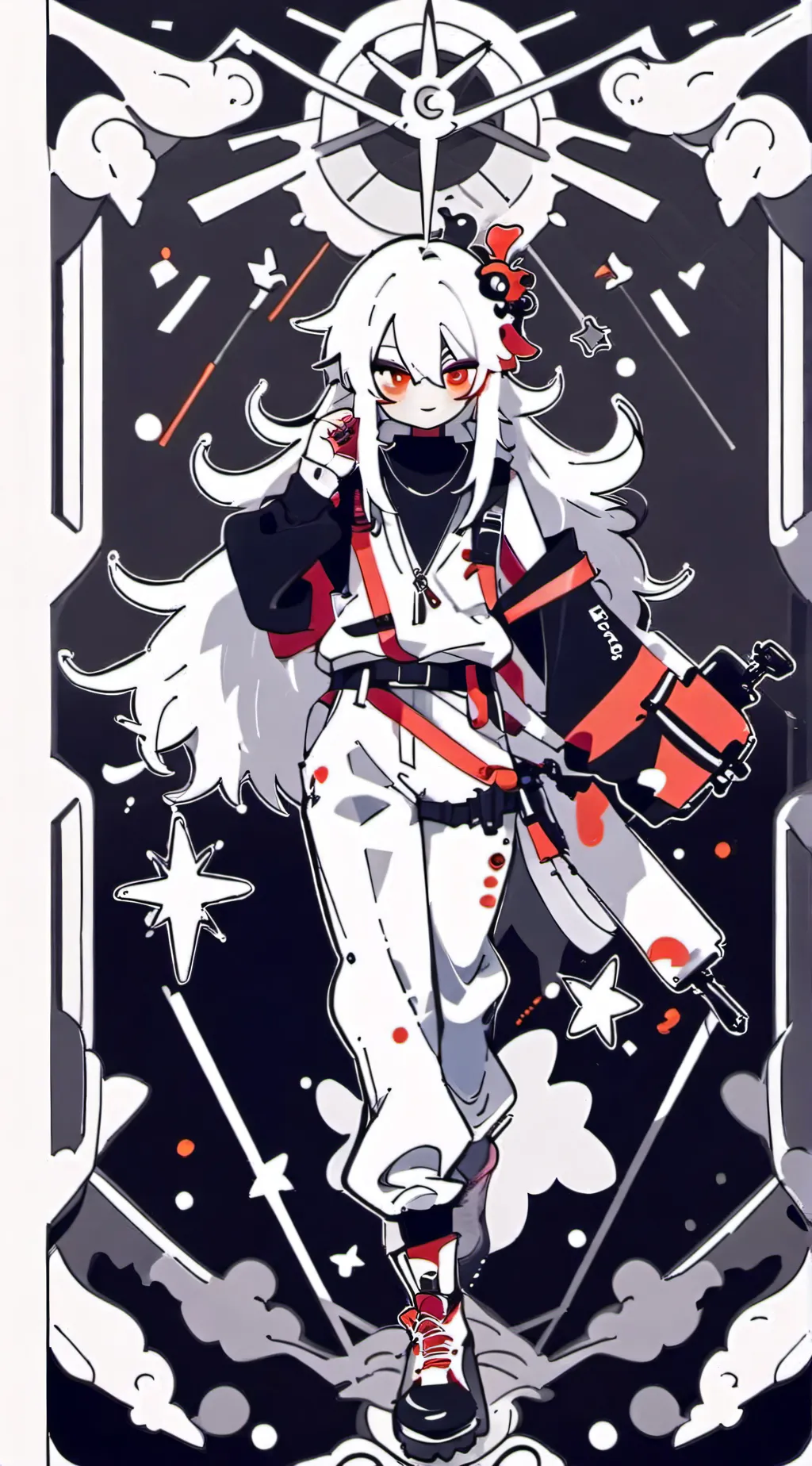 ai character: zip x Edward background