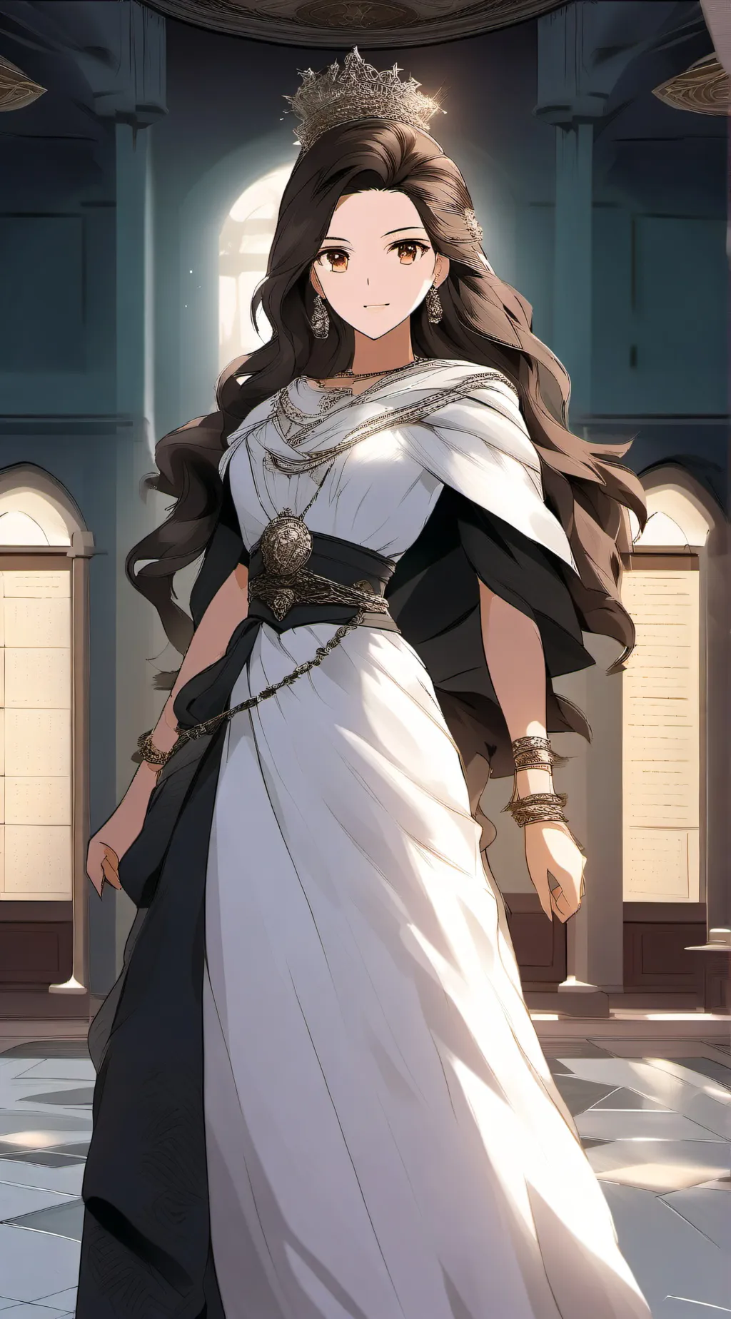 ai character: Queen simulator  background