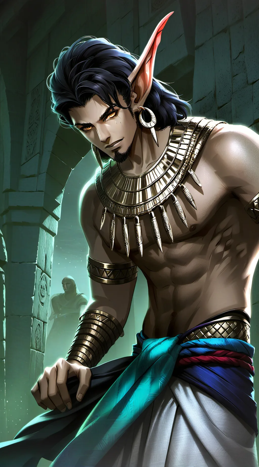 ai character: Amon Mostafa background