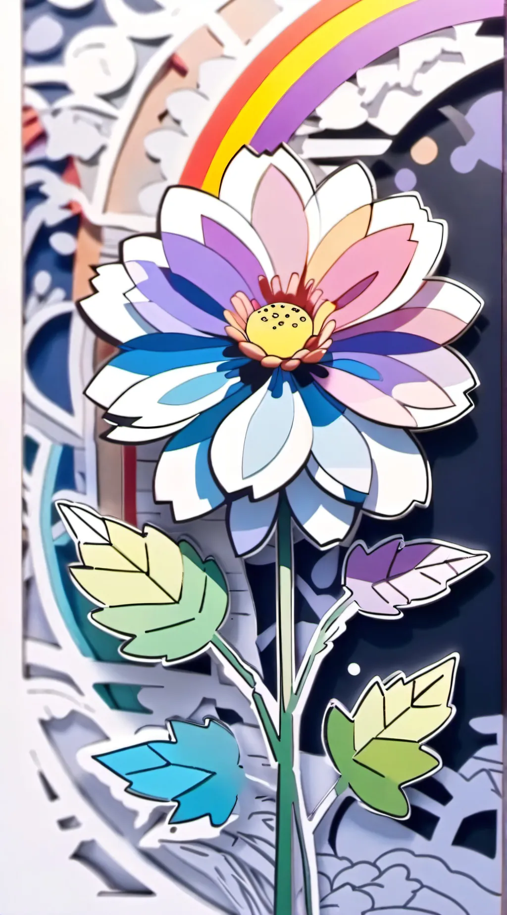 ai character: dandys world background