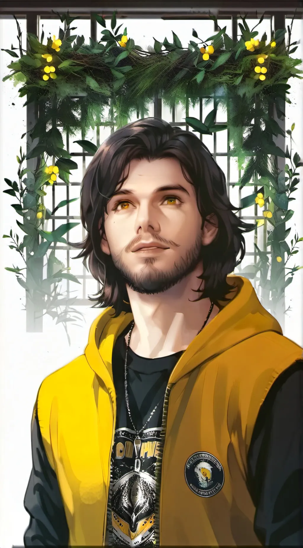 ai character: alex bale (satire) background