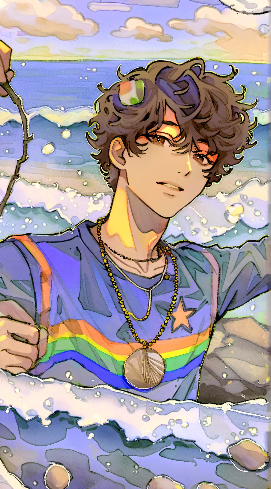 ai character: Elliot  background